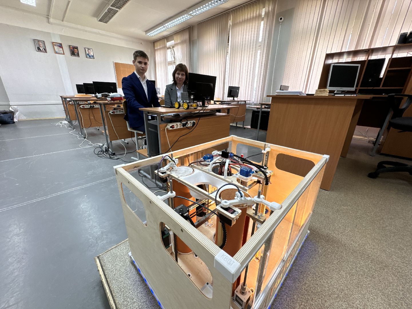 Одинцово, Робот-кондитер, Призер ВОШ, Подмосковье, Одаренные дети,