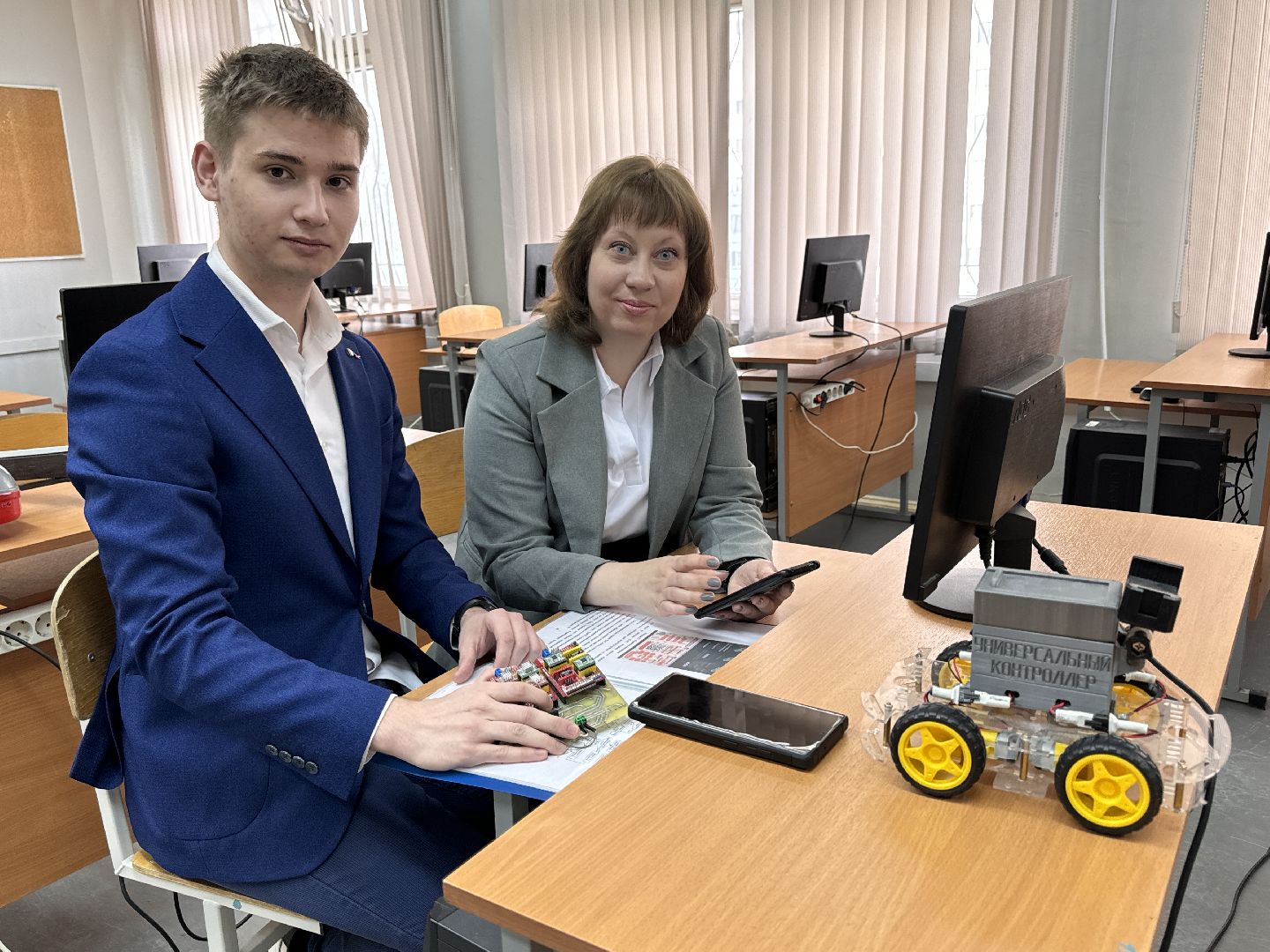 Одинцово, Робот-кондитер, Призер ВОШ, Подмосковье, Одаренные дети,