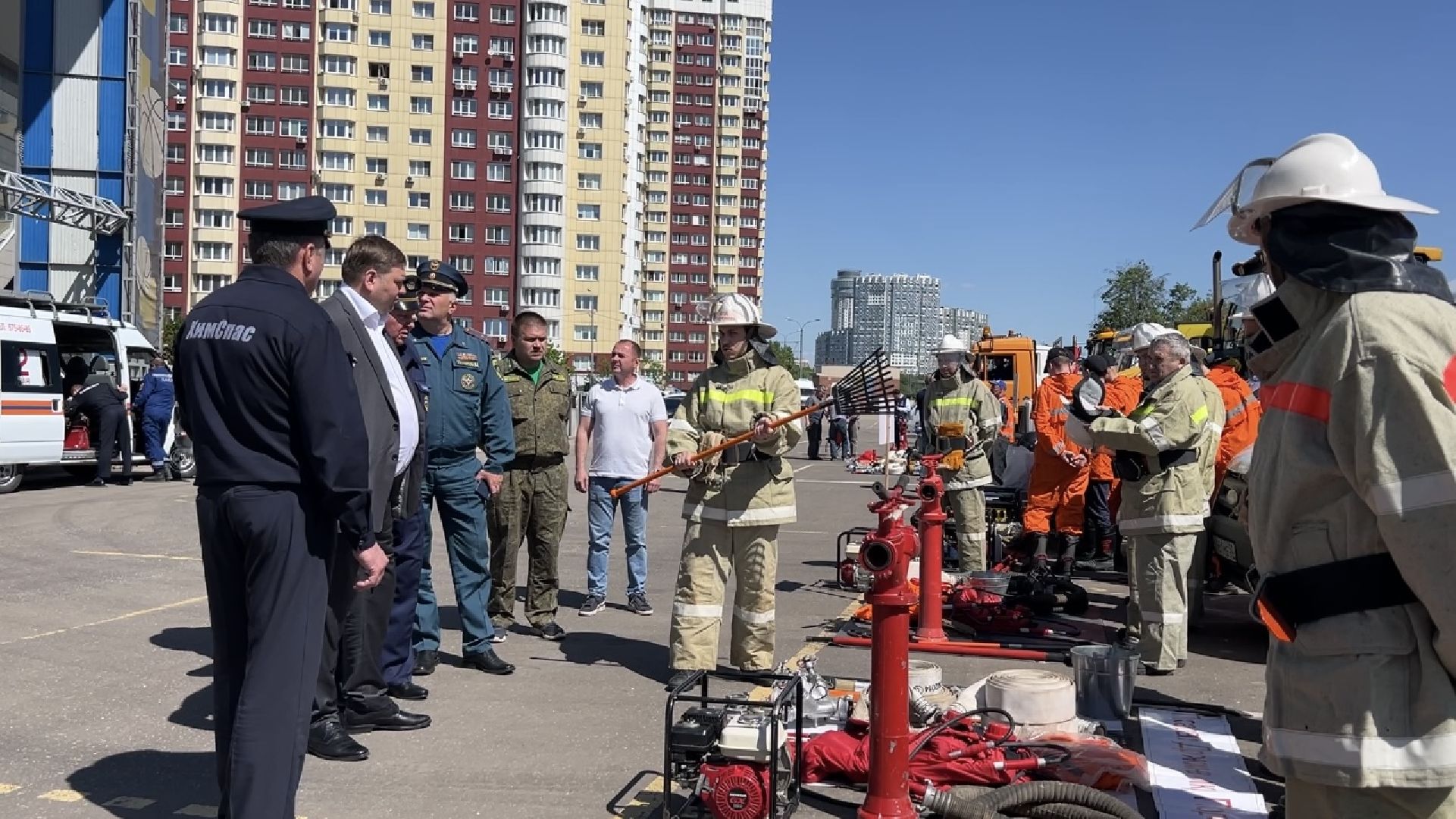 химки, пожароопасный сезон, добровольная пожарная охрана,