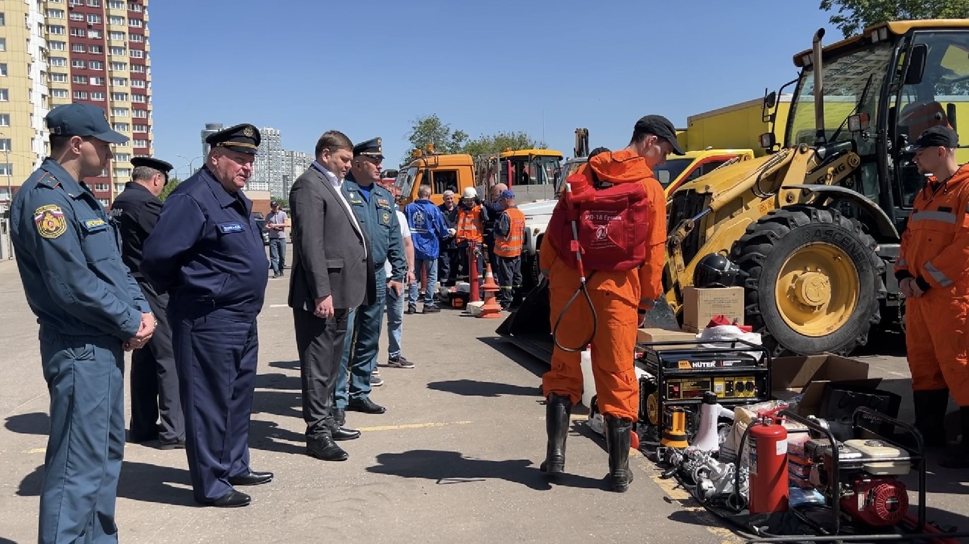 химки, пожароопасный сезон, добровольная пожарная охрана,