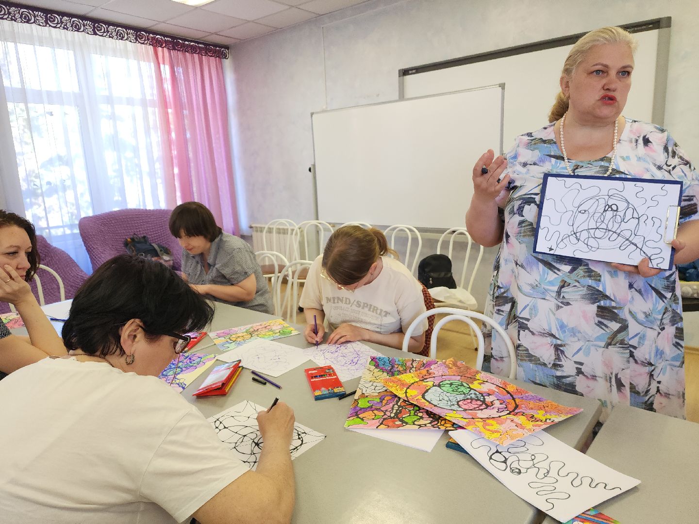 ивантеевка, мамы, инвалиды, нейрографика, психология,