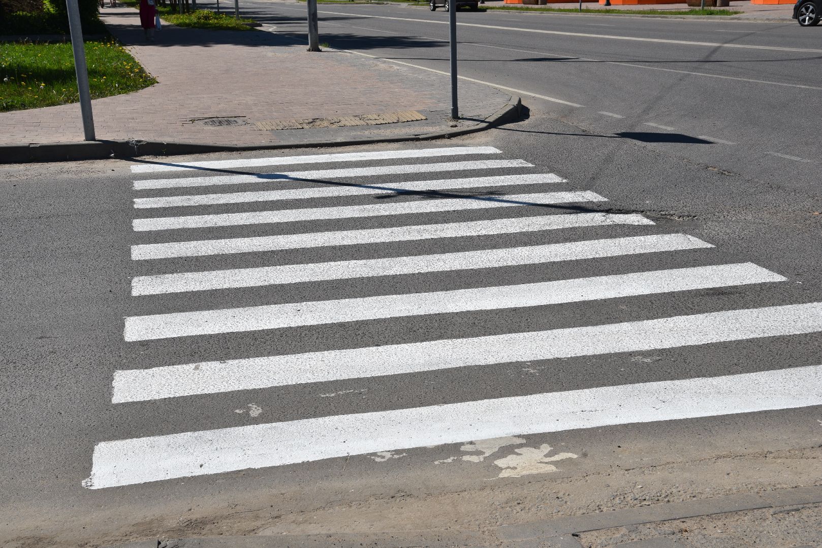 лотошино, благоустройство, дороги, пешеходная разметка,