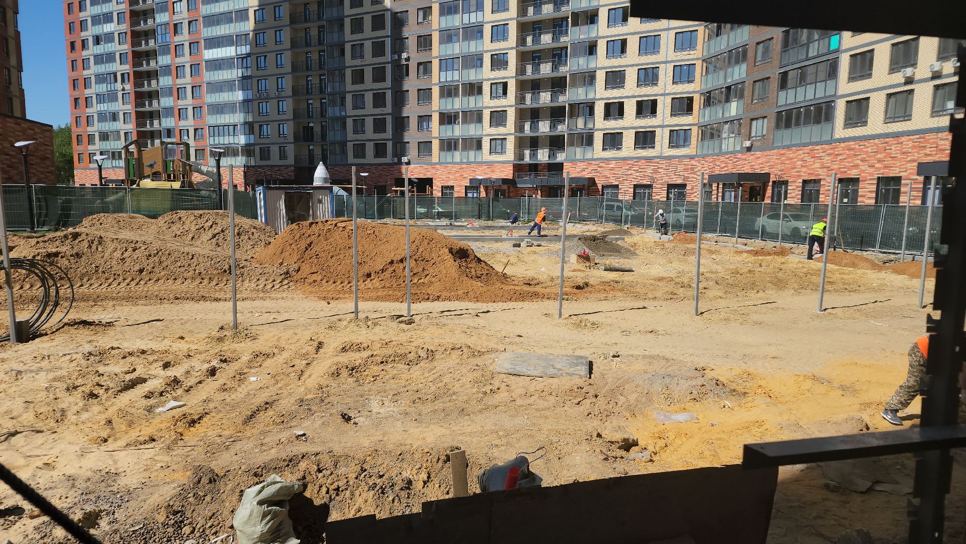 строительство, строительство детского сада, реутов, детский сад,