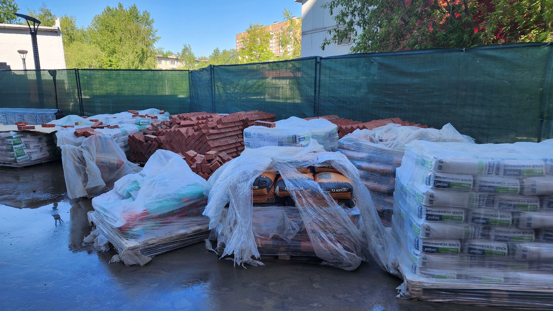 строительство, строительство детского сада, реутов, детский сад,