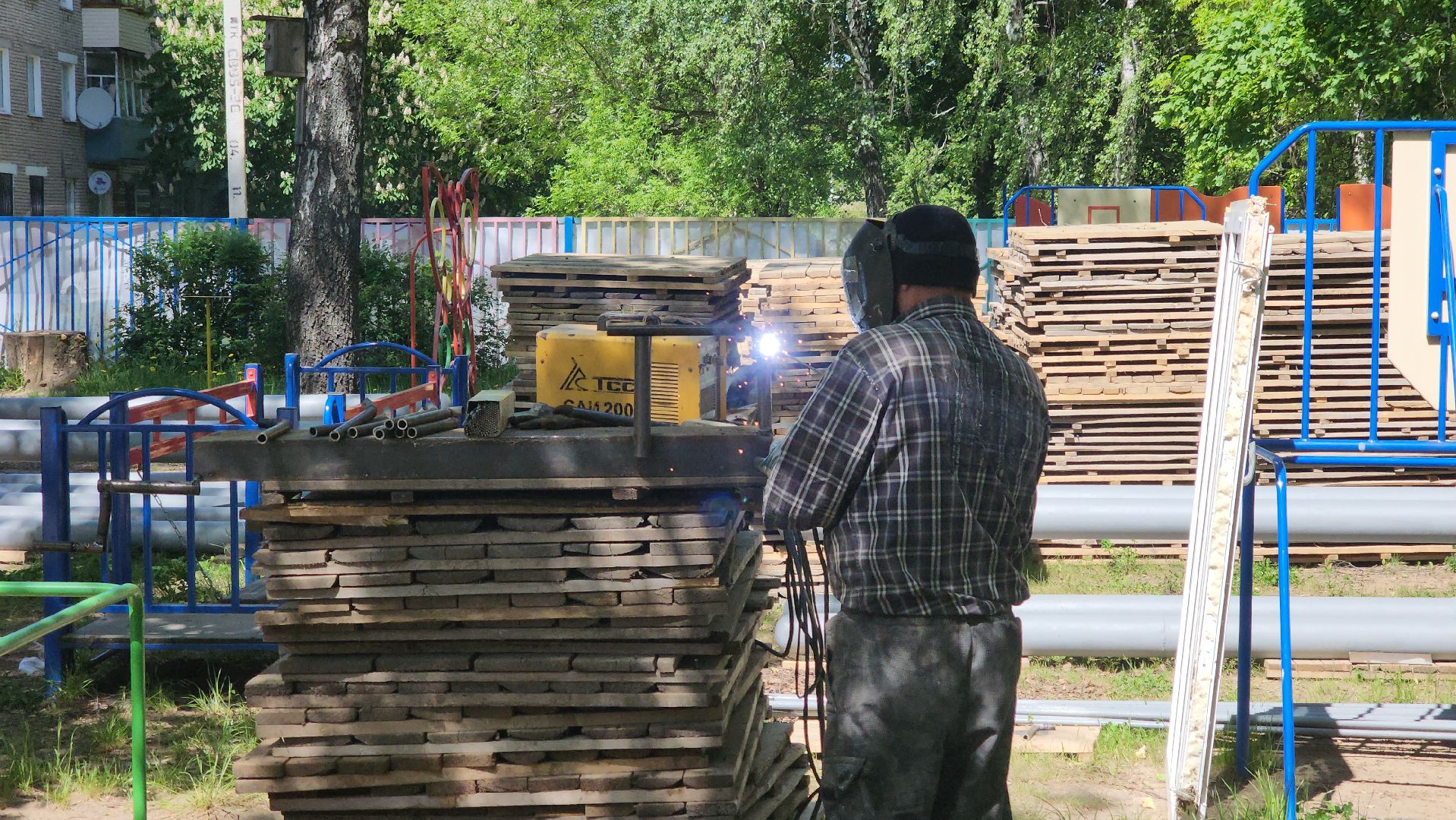 кашира, ожерелье, ремонт, детский сад, школа 10, ремонт кровли, капитальный ремонт, теплый пол,