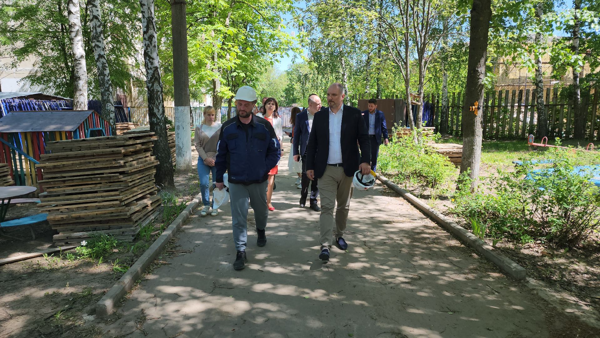 кашира, ожерелье, ремонт, детский сад, школа 10, ремонт кровли, капитальный ремонт, теплый пол,