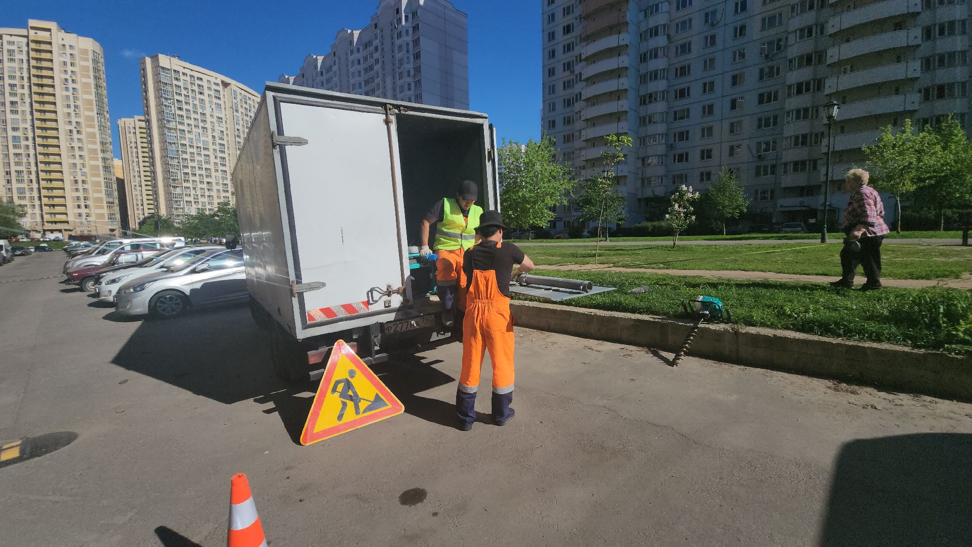 долгопрудный, парковка, стоянка, знаки, пдд,