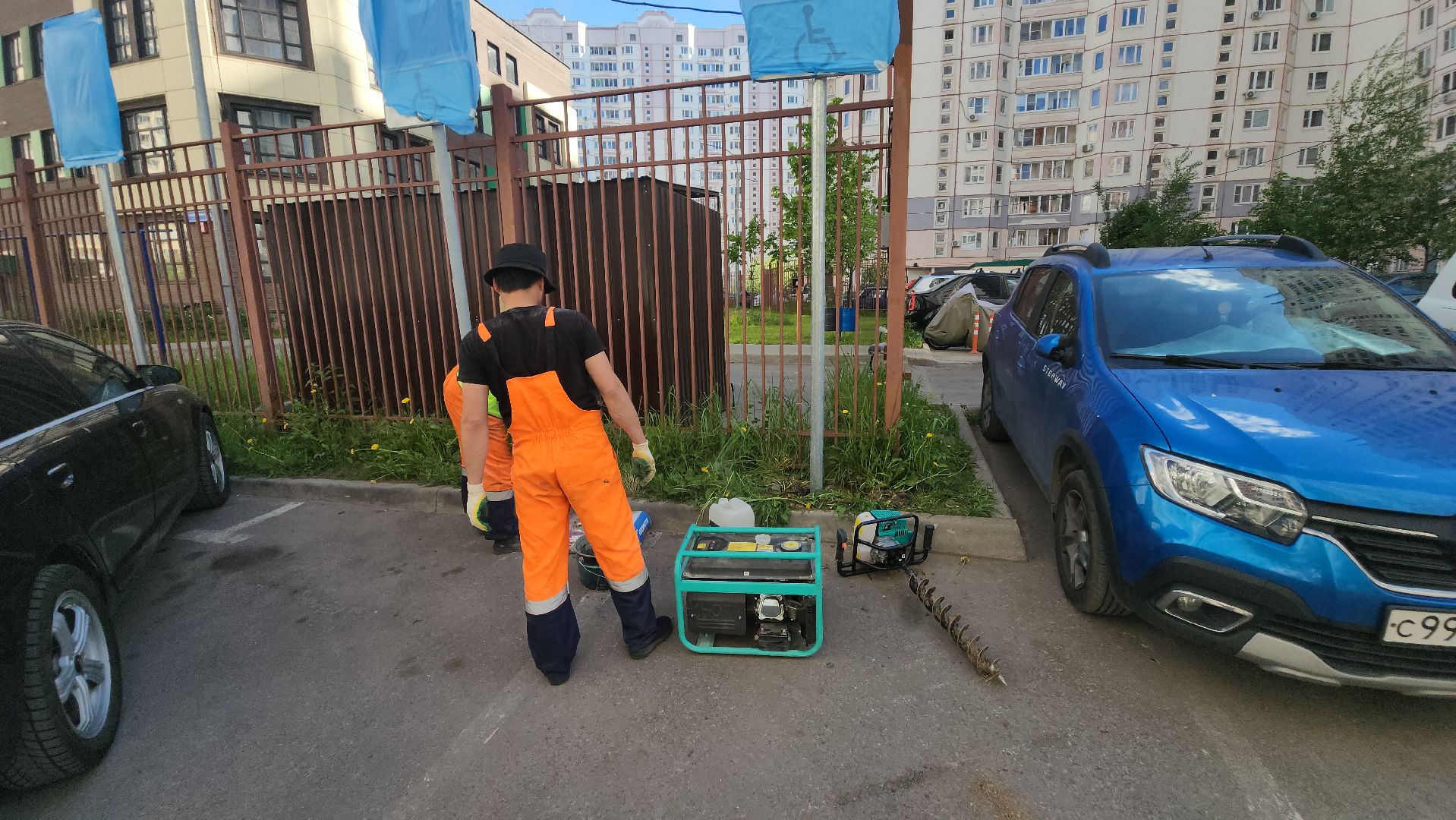 долгопрудный, парковка, стоянка, знаки, пдд,