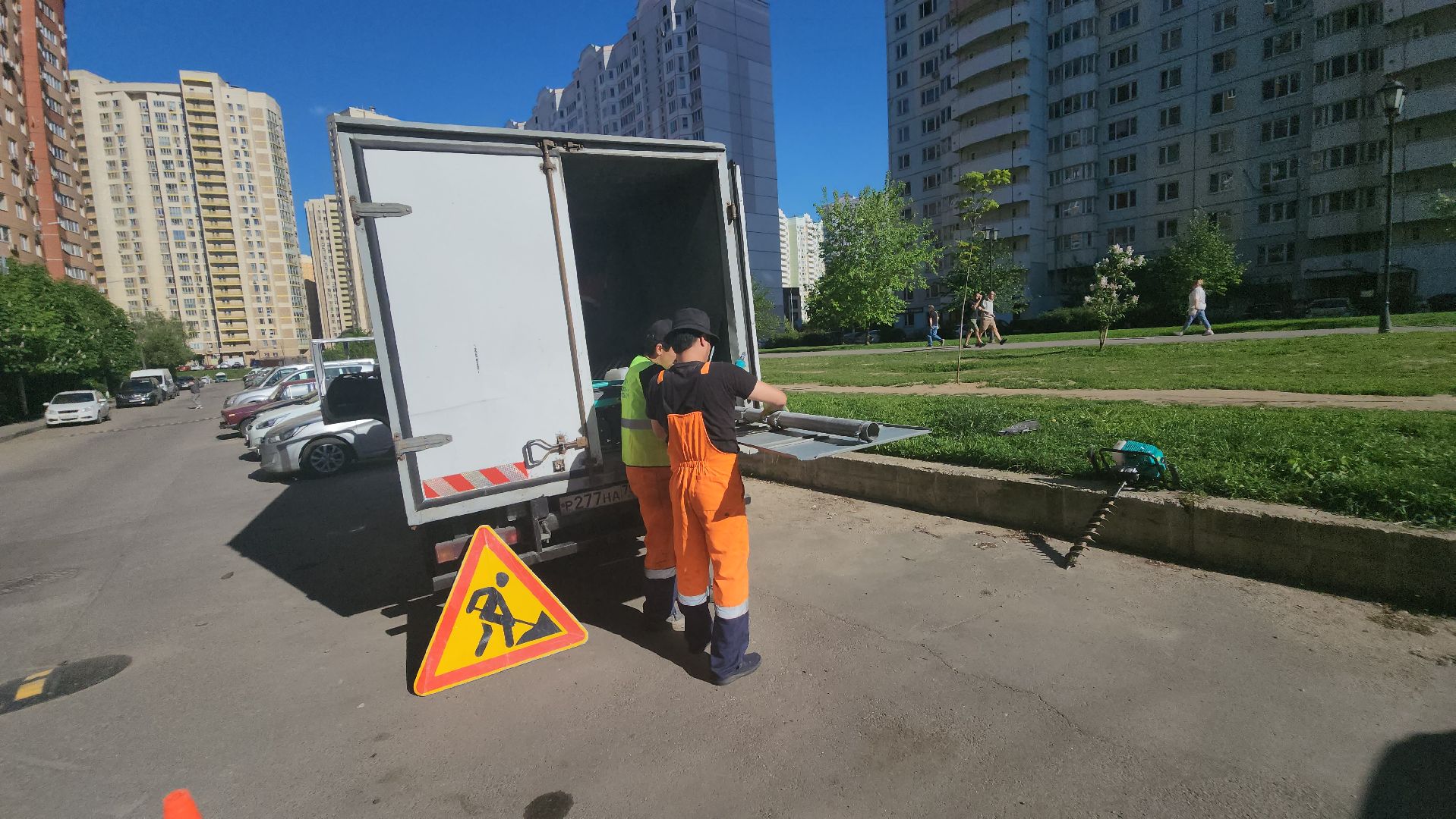 долгопрудный, парковка, стоянка, знаки, пдд,