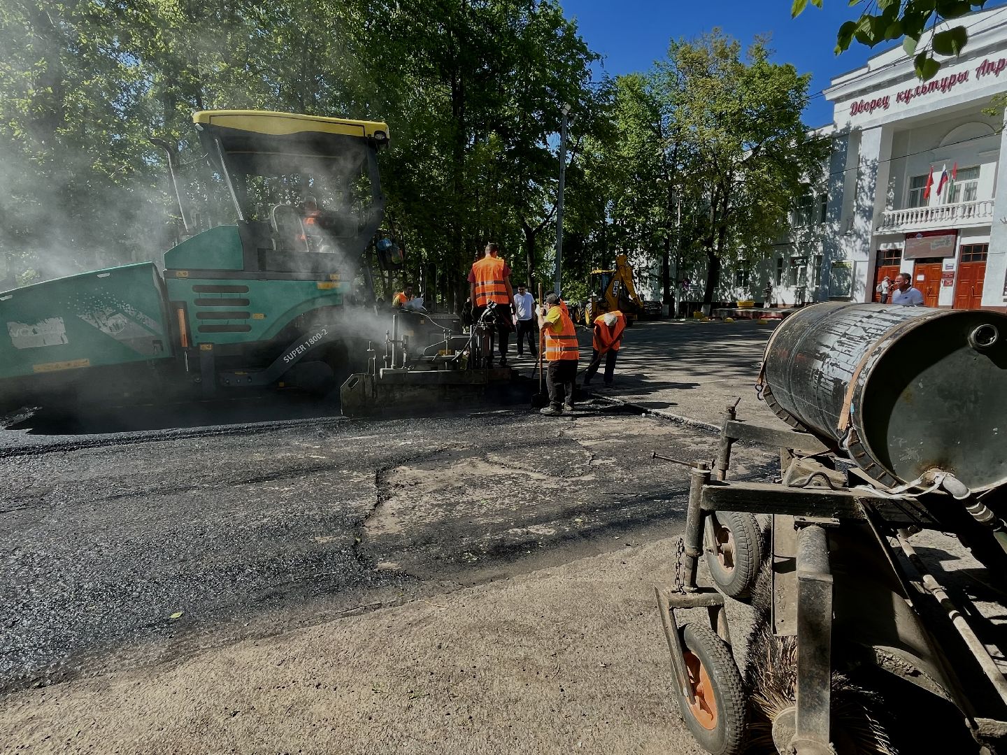 наро-фоминский городской округ, апрелевка, благоустойство, ремонт дорог,