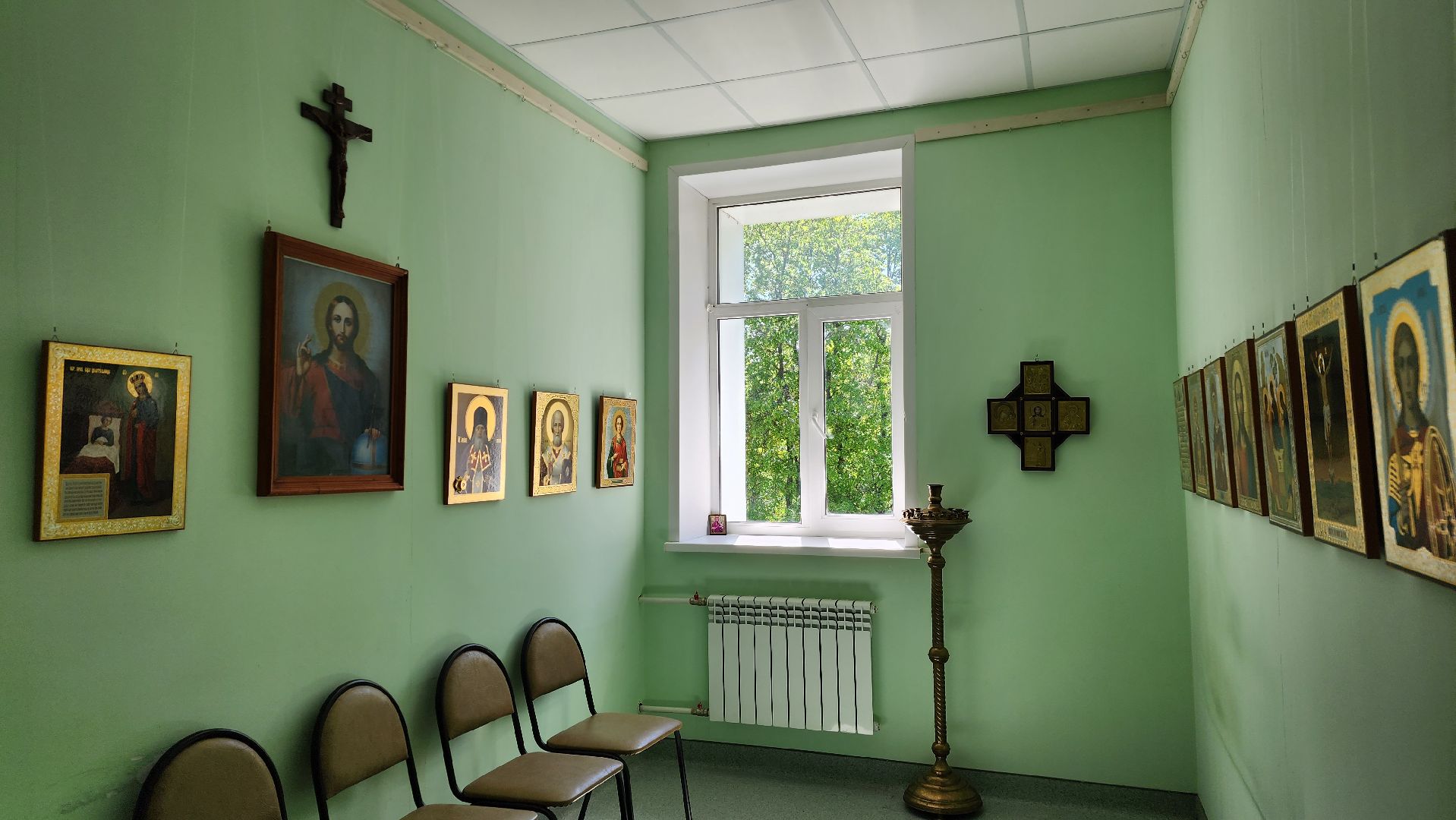 больница, священнослужители, Лосино-Петровский,