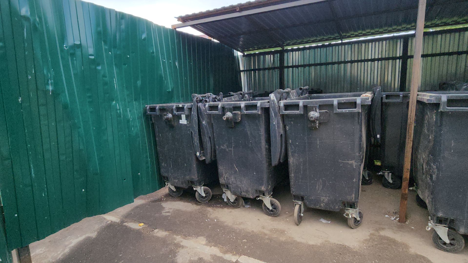 серпухов, улица химиков, контейнерные площадки, мусорные контейнеры, раздельный сбор мусора,