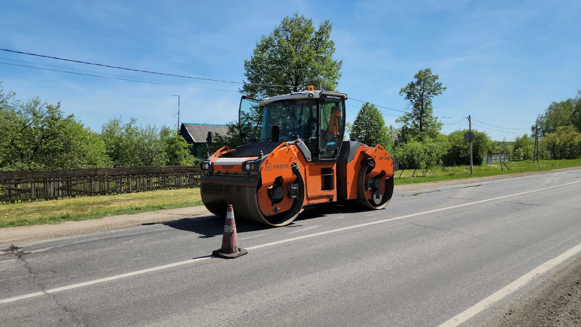 ступино, ремонт дороги, дороги подмосковья,