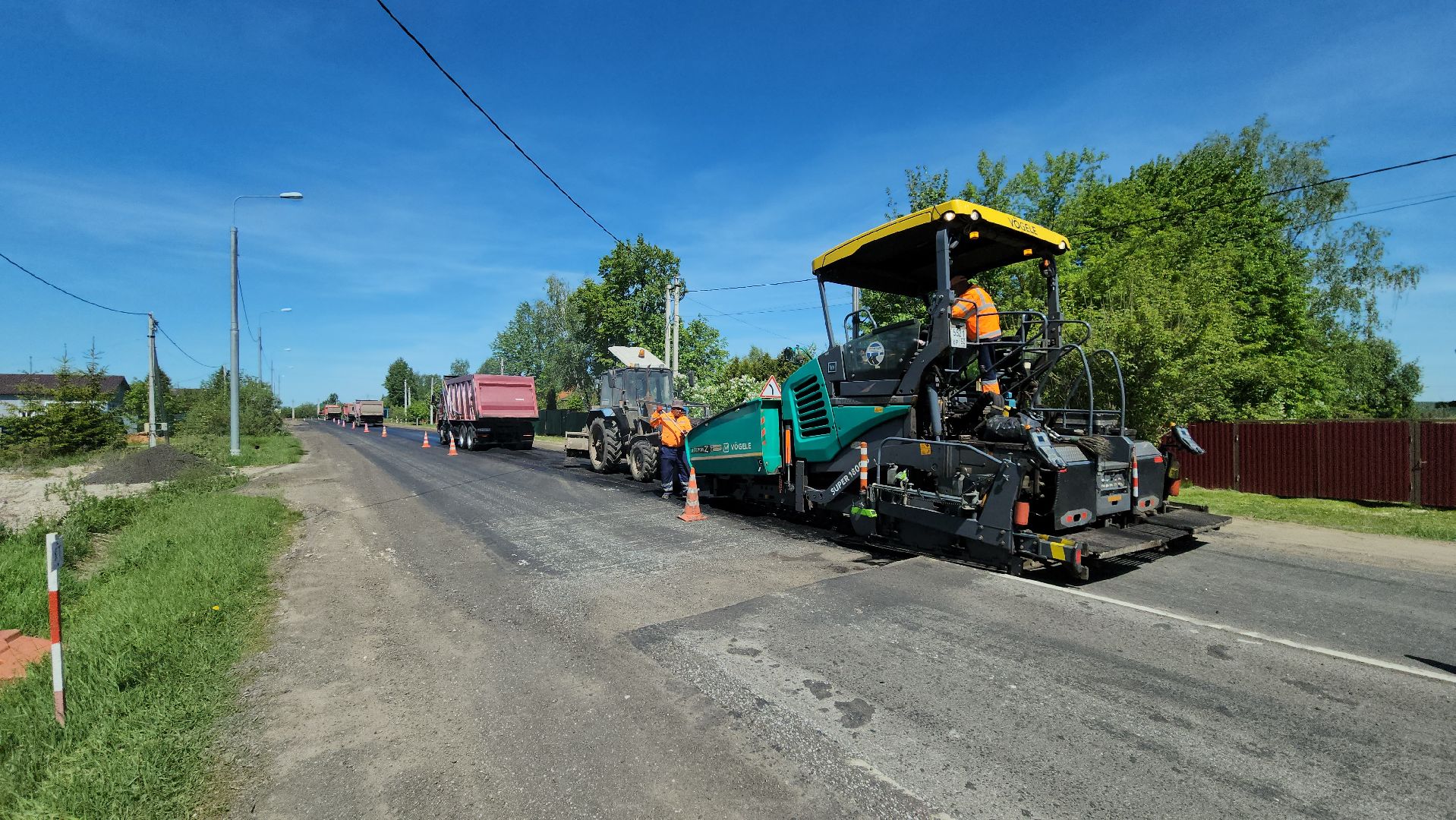 ступино, ремонт дороги, дороги подмосковья,