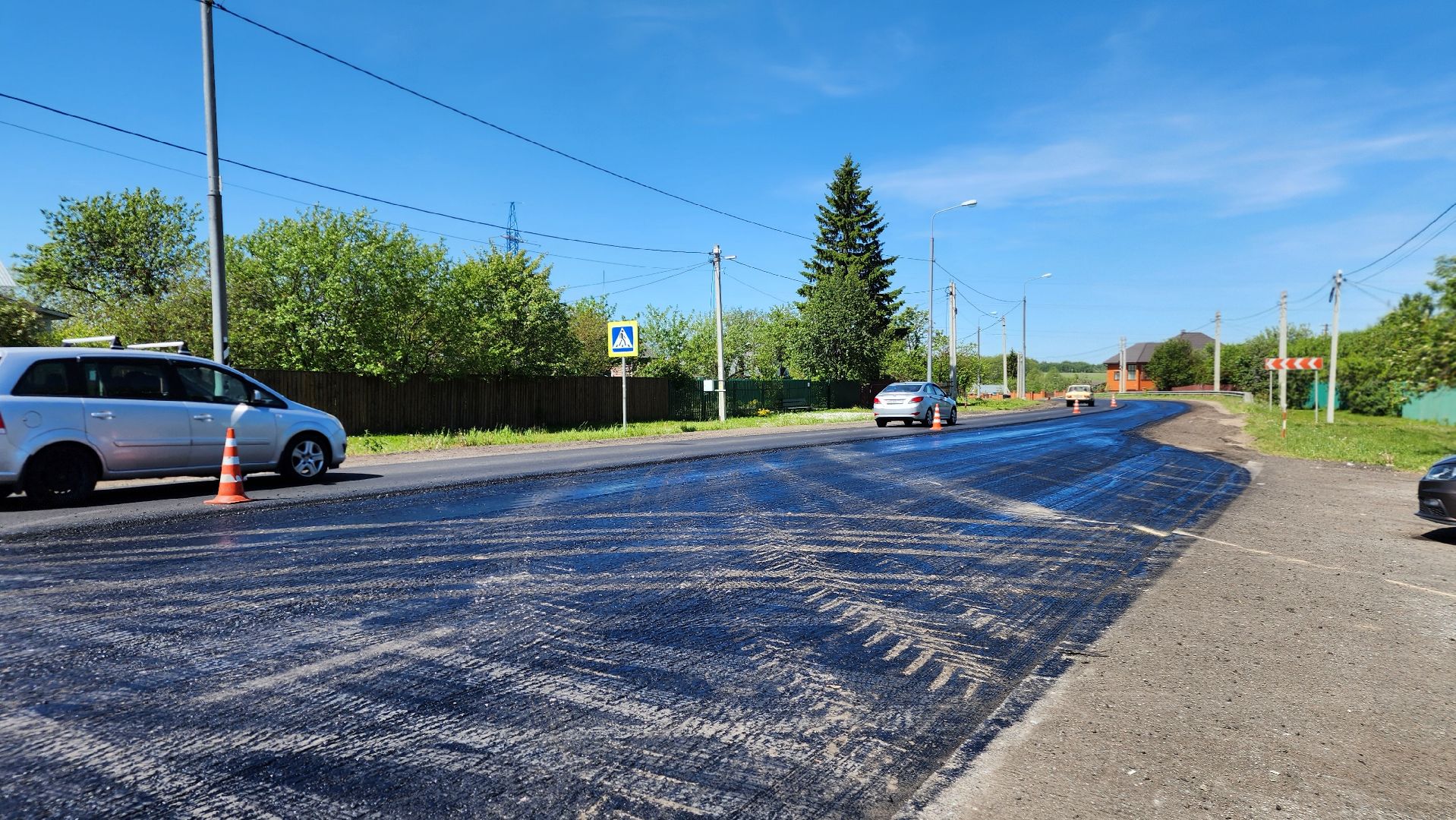 ступино, ремонт дороги, дороги подмосковья,