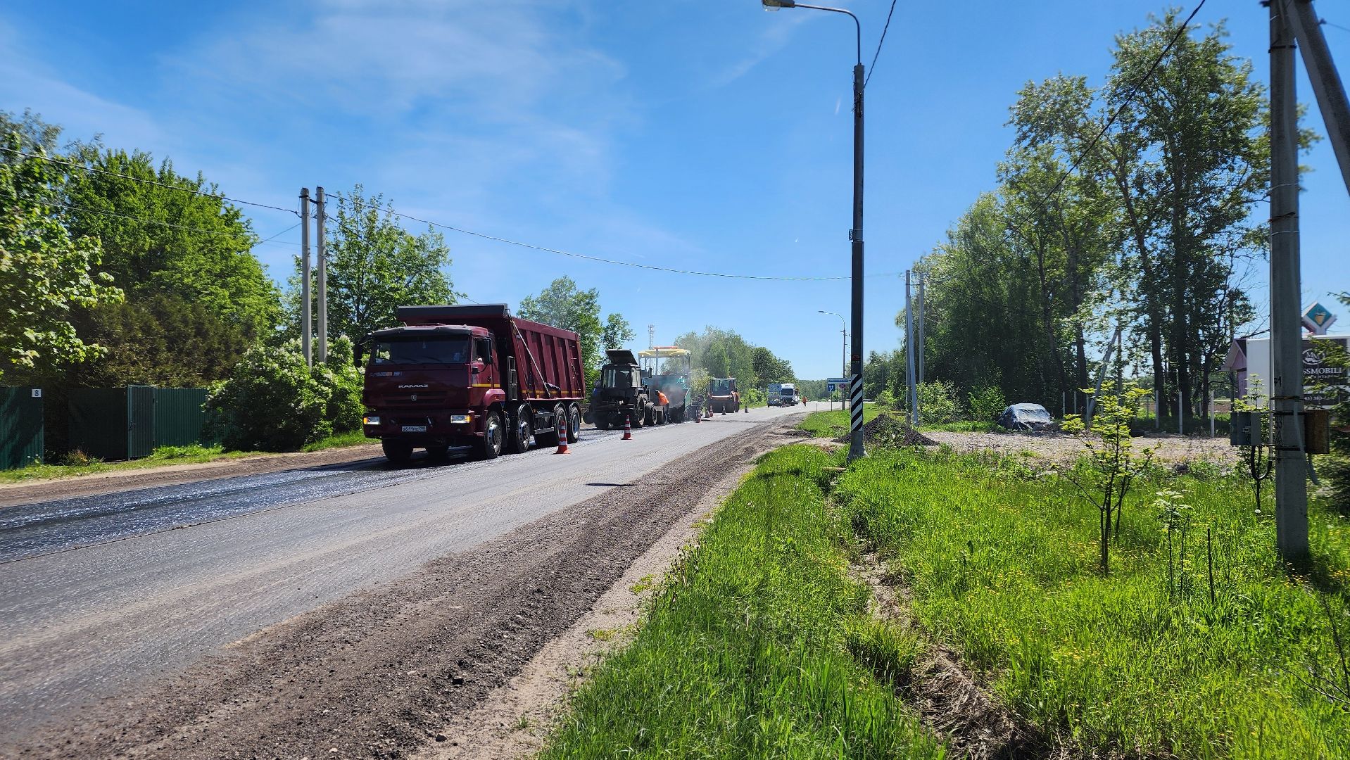 ступино, ремонт дороги, дороги подмосковья,