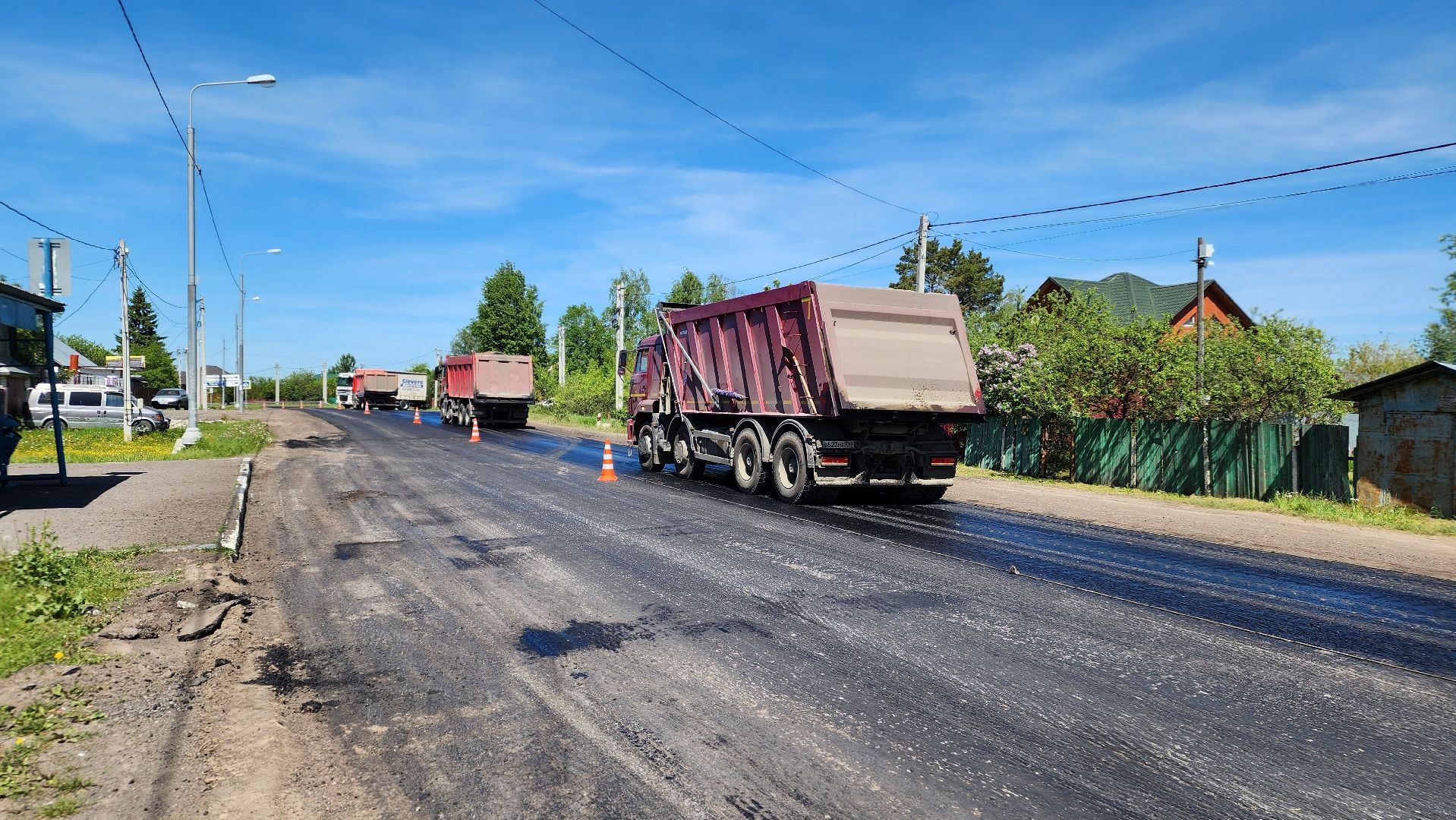 ступино, ремонт дороги, дороги подмосковья,