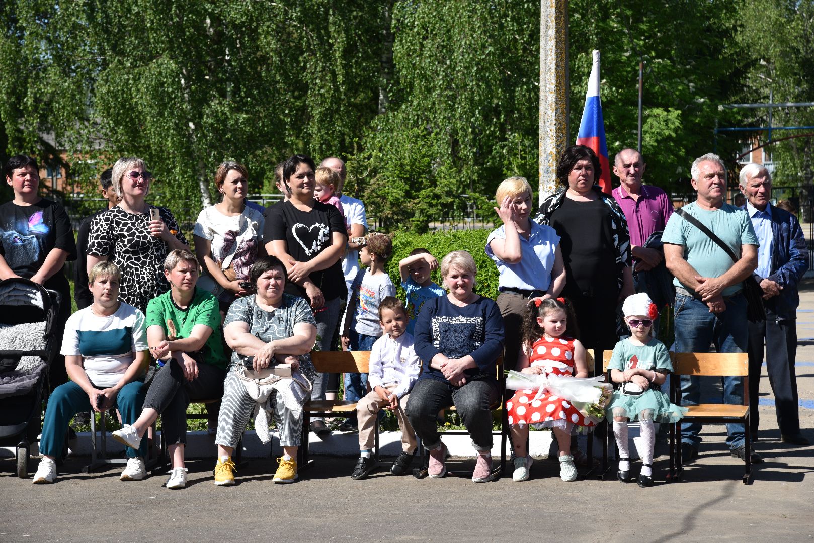 лотошино, ушаковская сош, последний звонок, образование, школа,