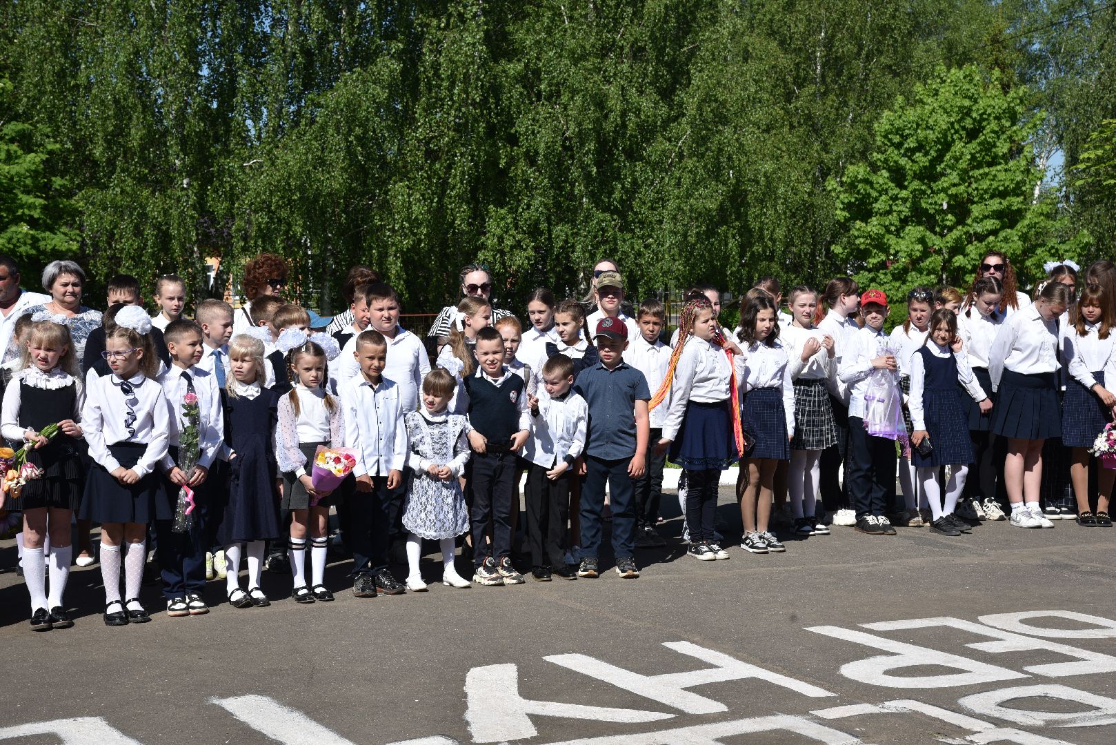 лотошино, ушаковская сош, последний звонок, образование, школа,