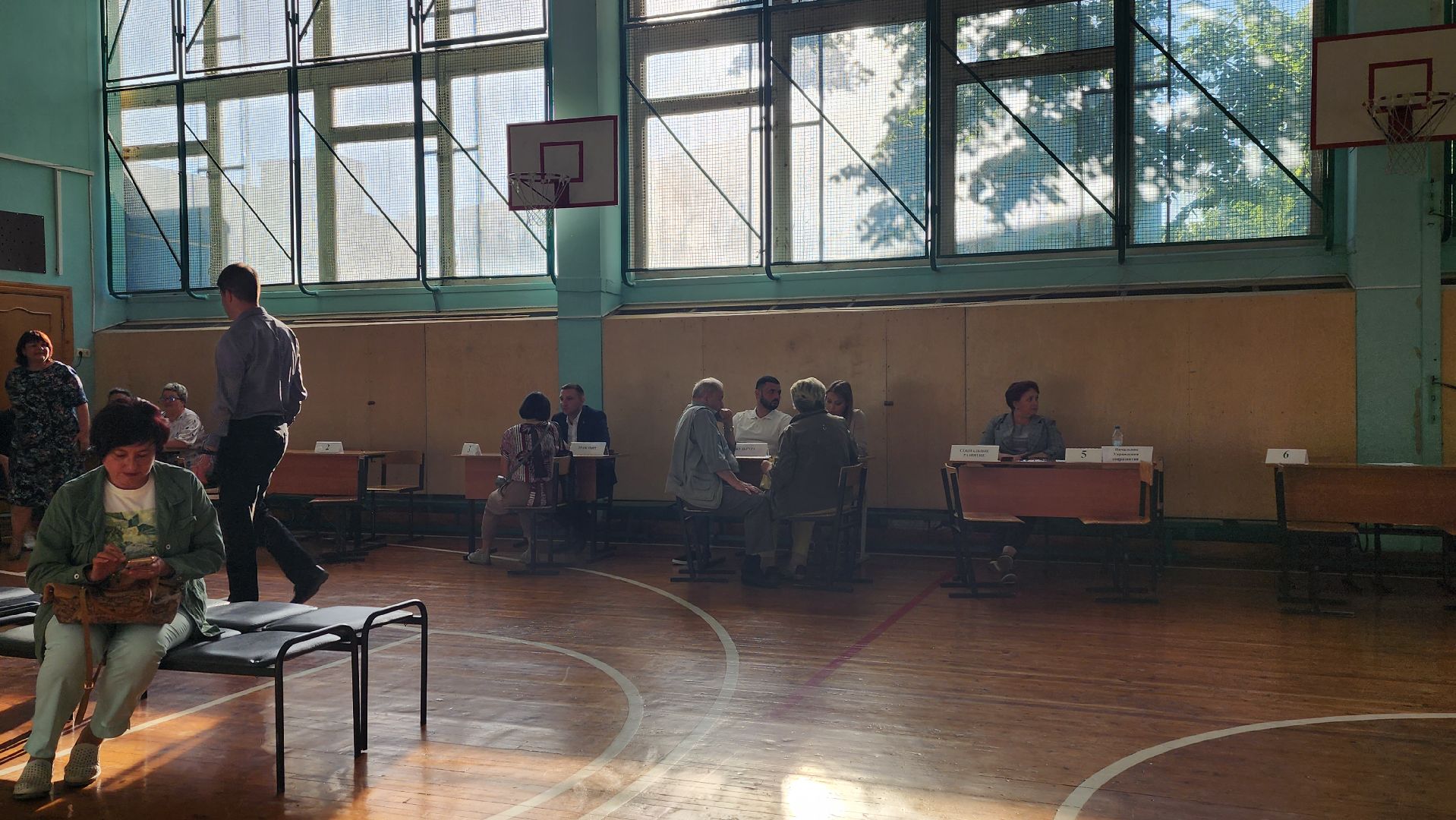 выездная администрация, контейнерная площадка,