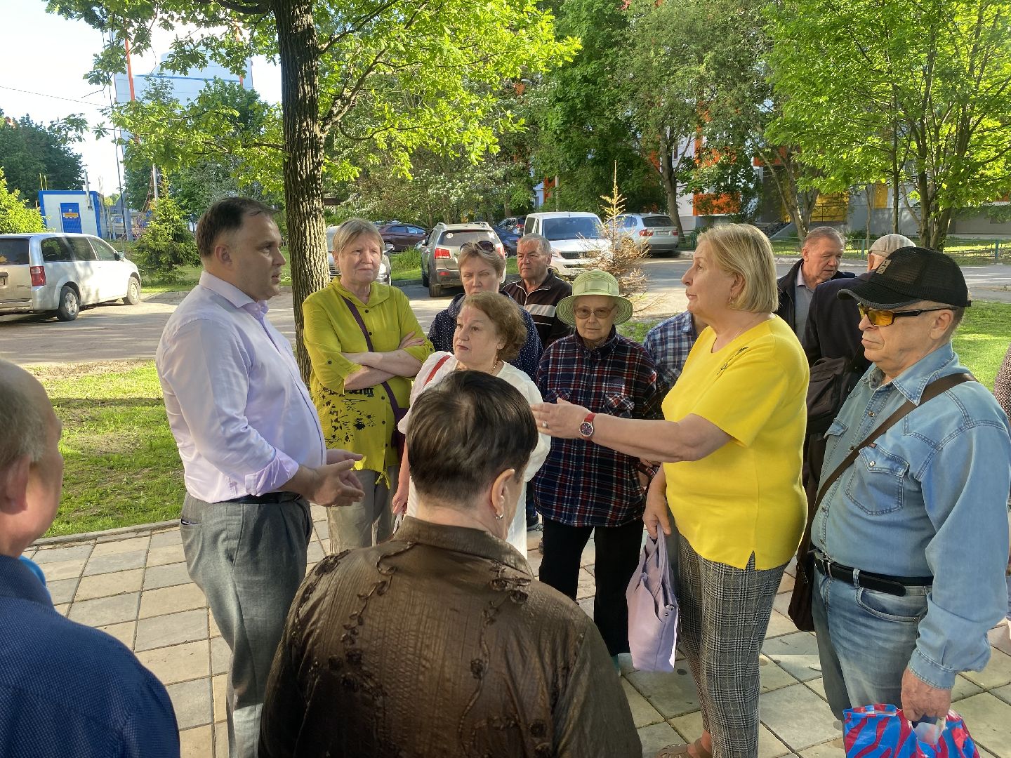 выездная администрация, Власиха выездная администрация, встреча с жителями, Власиха мкр Солнечный, реконструкция сетей водоснабжения,