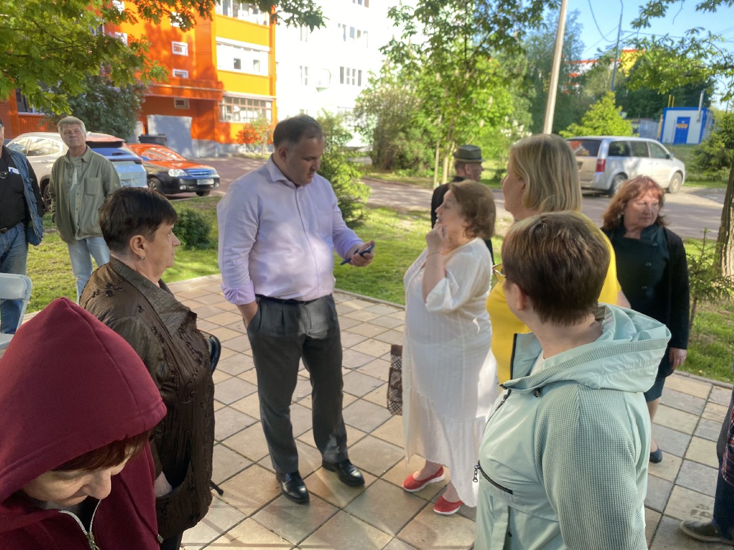 выездная администрация, Власиха выездная администрация, встреча с жителями, Власиха мкр Солнечный, реконструкция сетей водоснабжения,