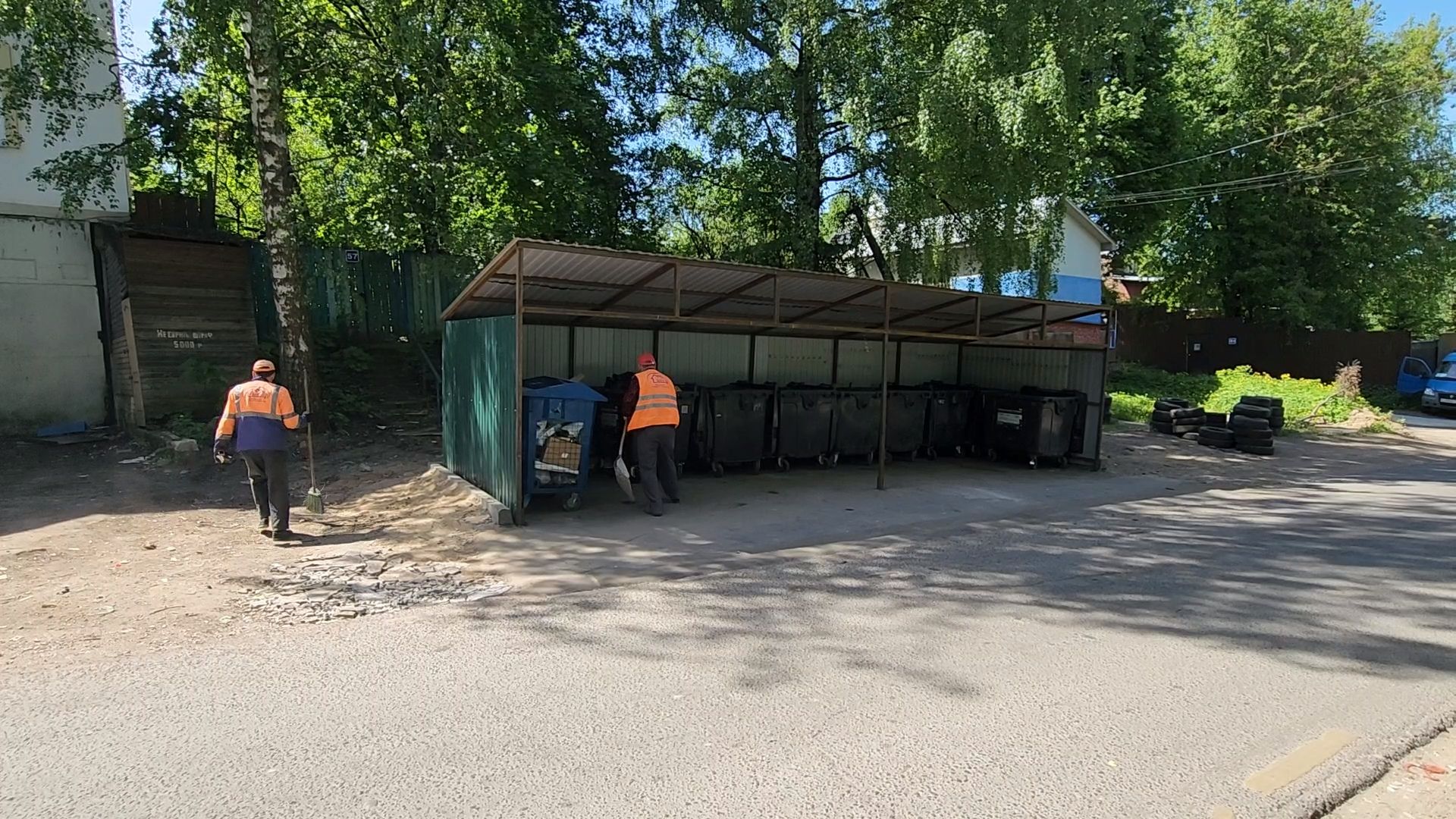 одинцово, немчиновка, благоустройство, тко, мусор, контейнерные площадки,