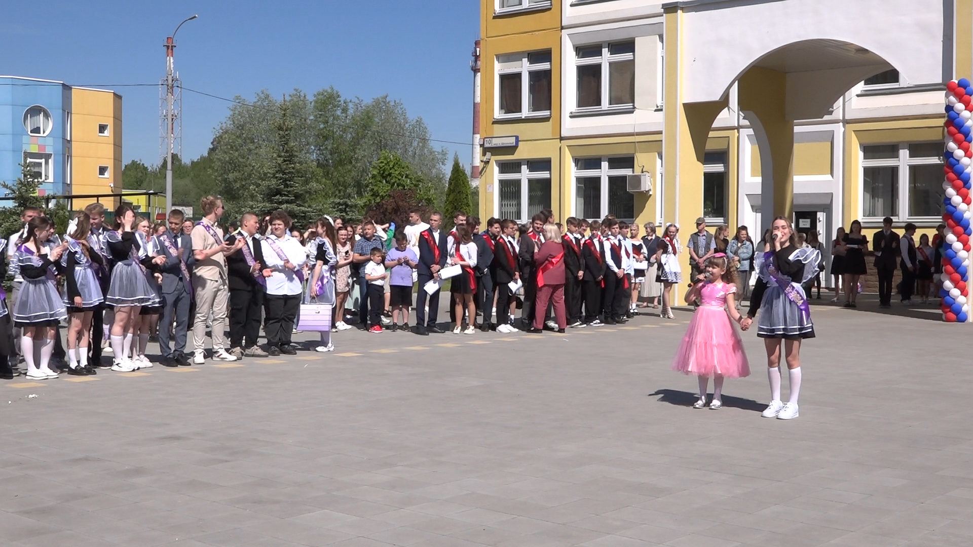 последний звонок 9 класс, школа перспектива власиха, выпускной 2024, выпускной 9 класс, Власиха выпускной школа Перспектива,