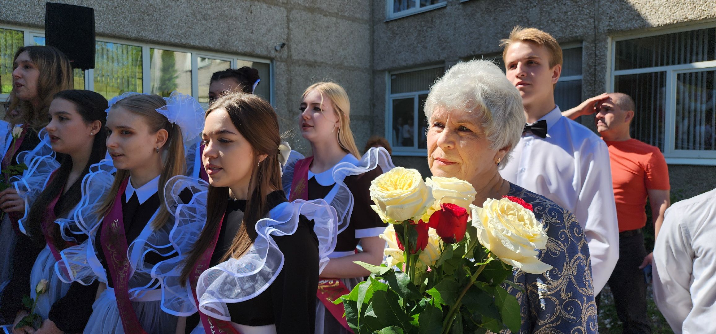 Последний звонок, выпускники, Домодедово,