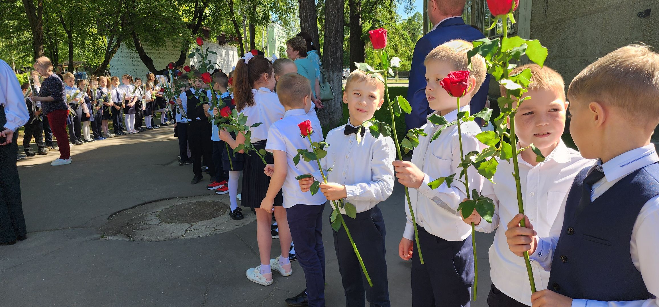Последний звонок, выпускники, Домодедово,
