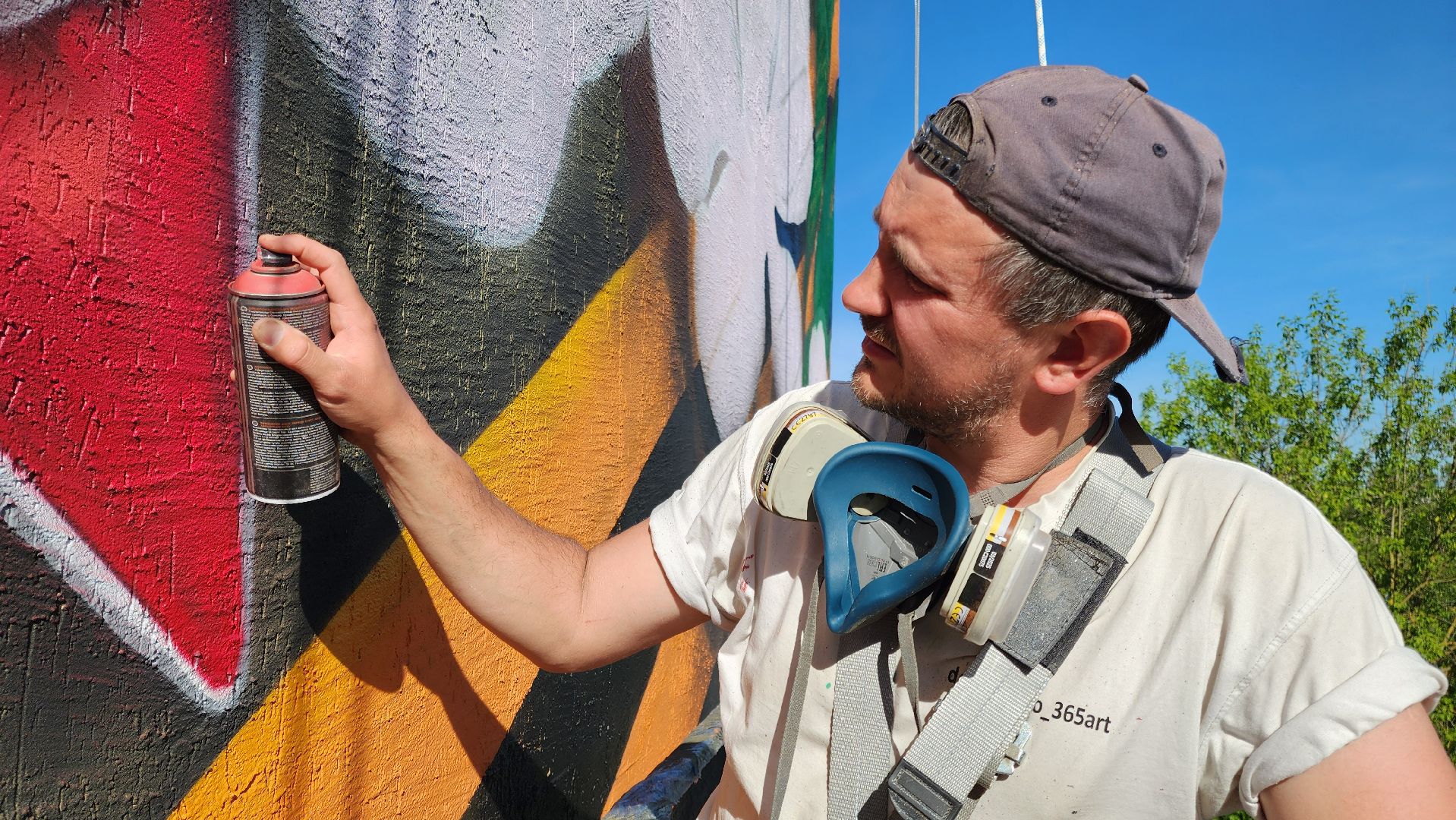 Подольск, Мурал, Талалихин, Портрет, Граффити,