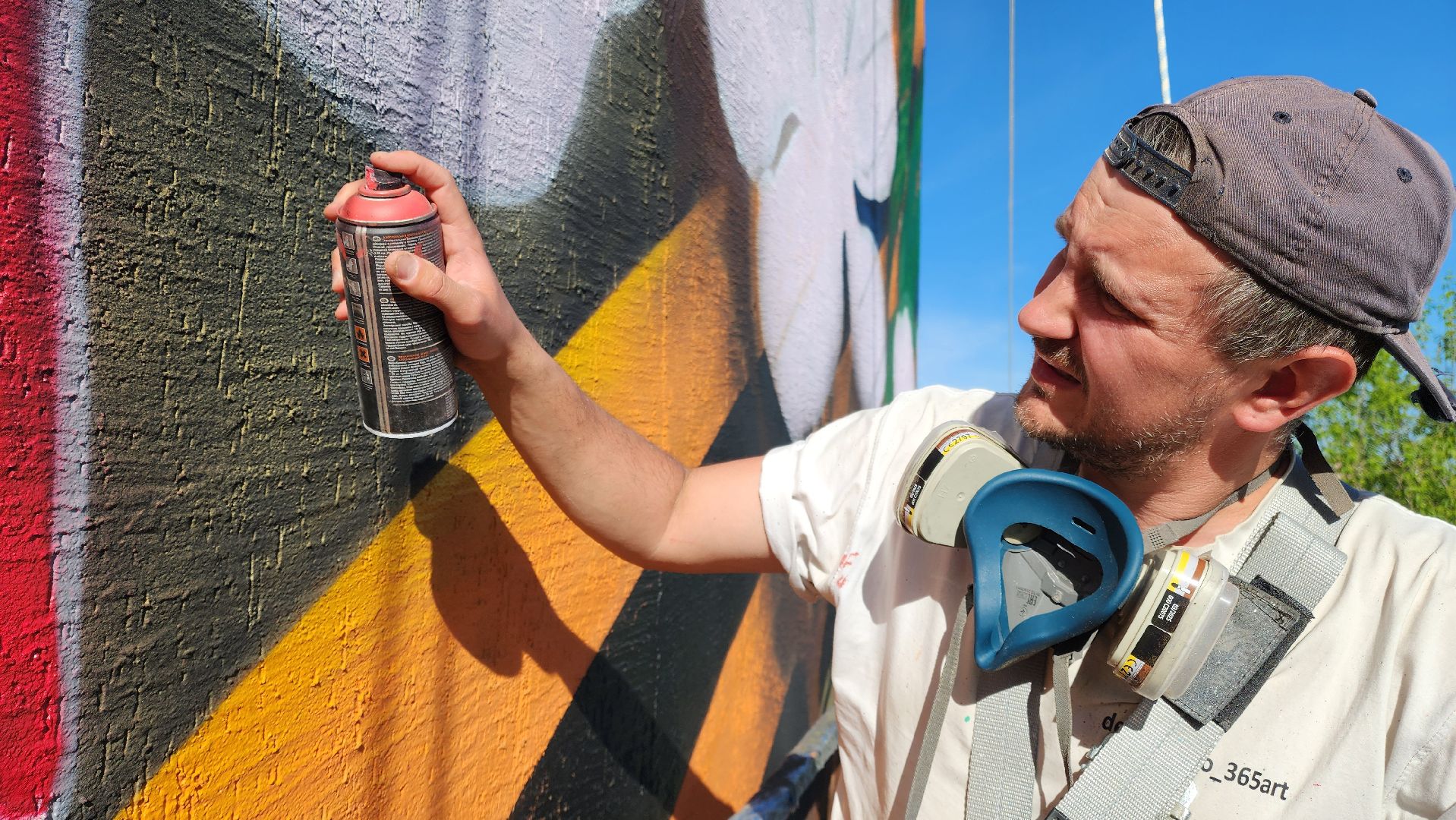 Подольск, Мурал, Талалихин, Портрет, Граффити,