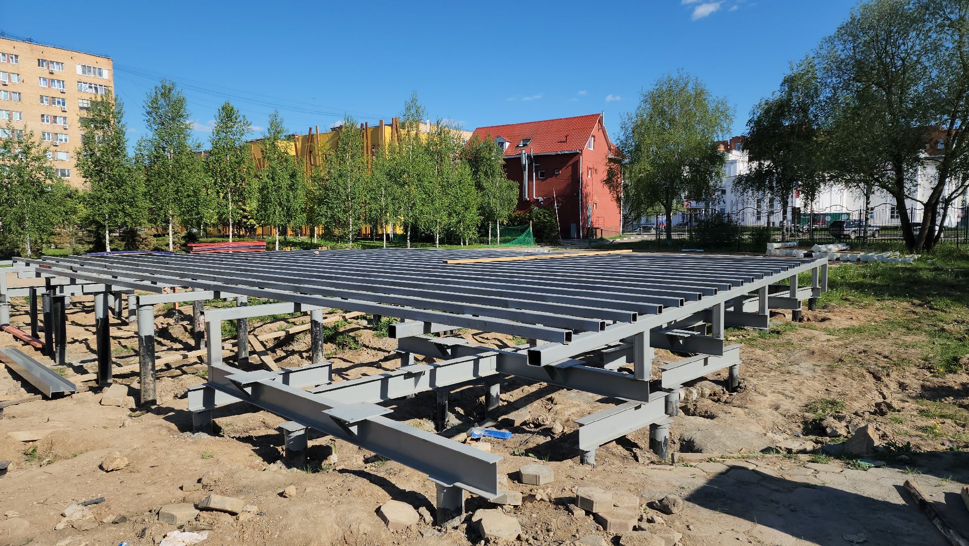 Парк, Сцена, Лобня,