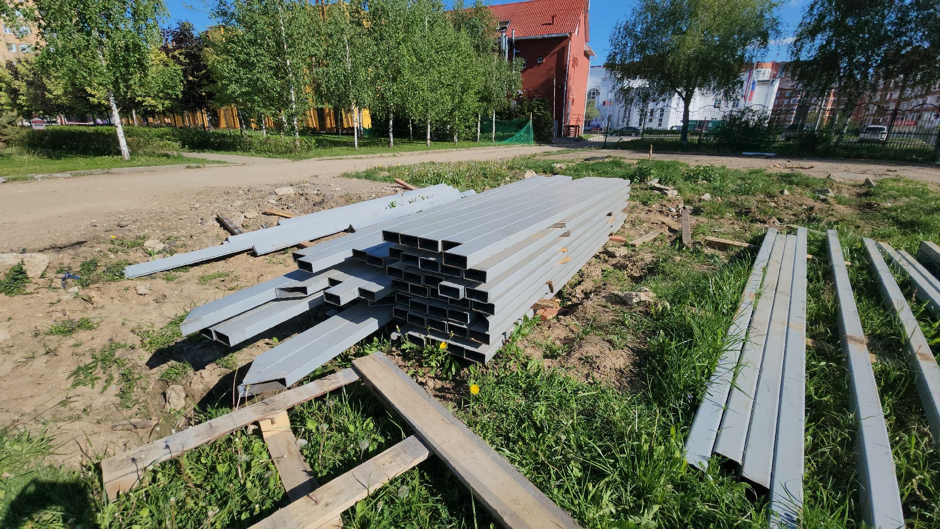 Парк, Сцена, Лобня,