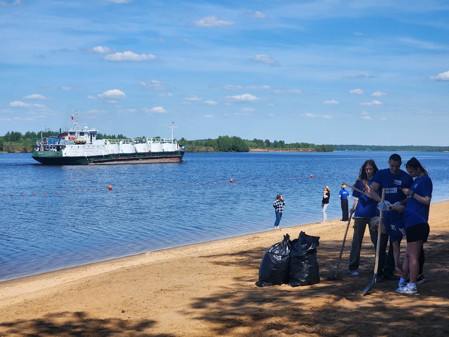 Дубна, День Волги, Волга, Чистота, Экология, Волонтеры, Субботник,
