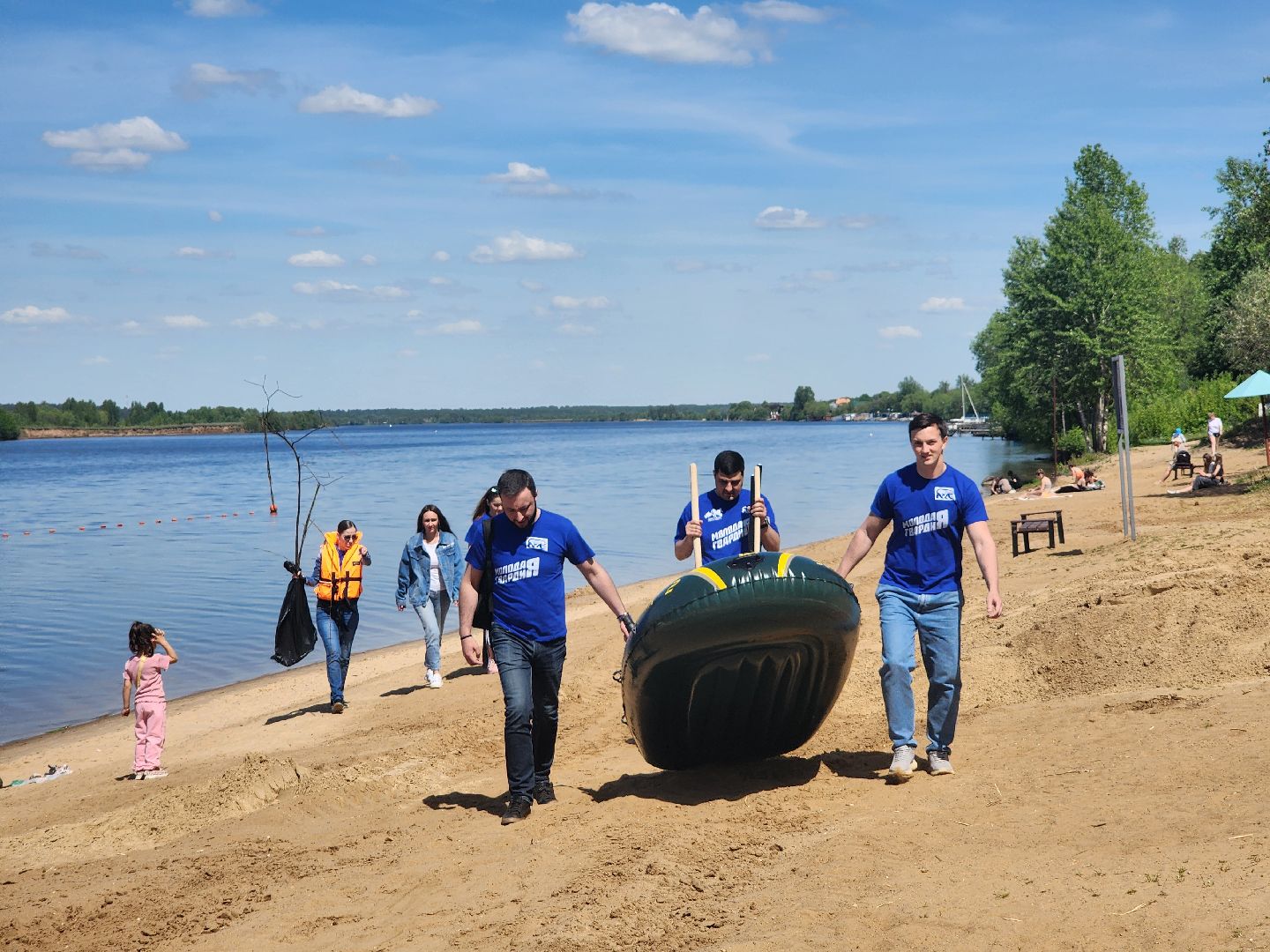 Дубна, День Волги, Волга, Чистота, Экология, Волонтеры, Субботник,