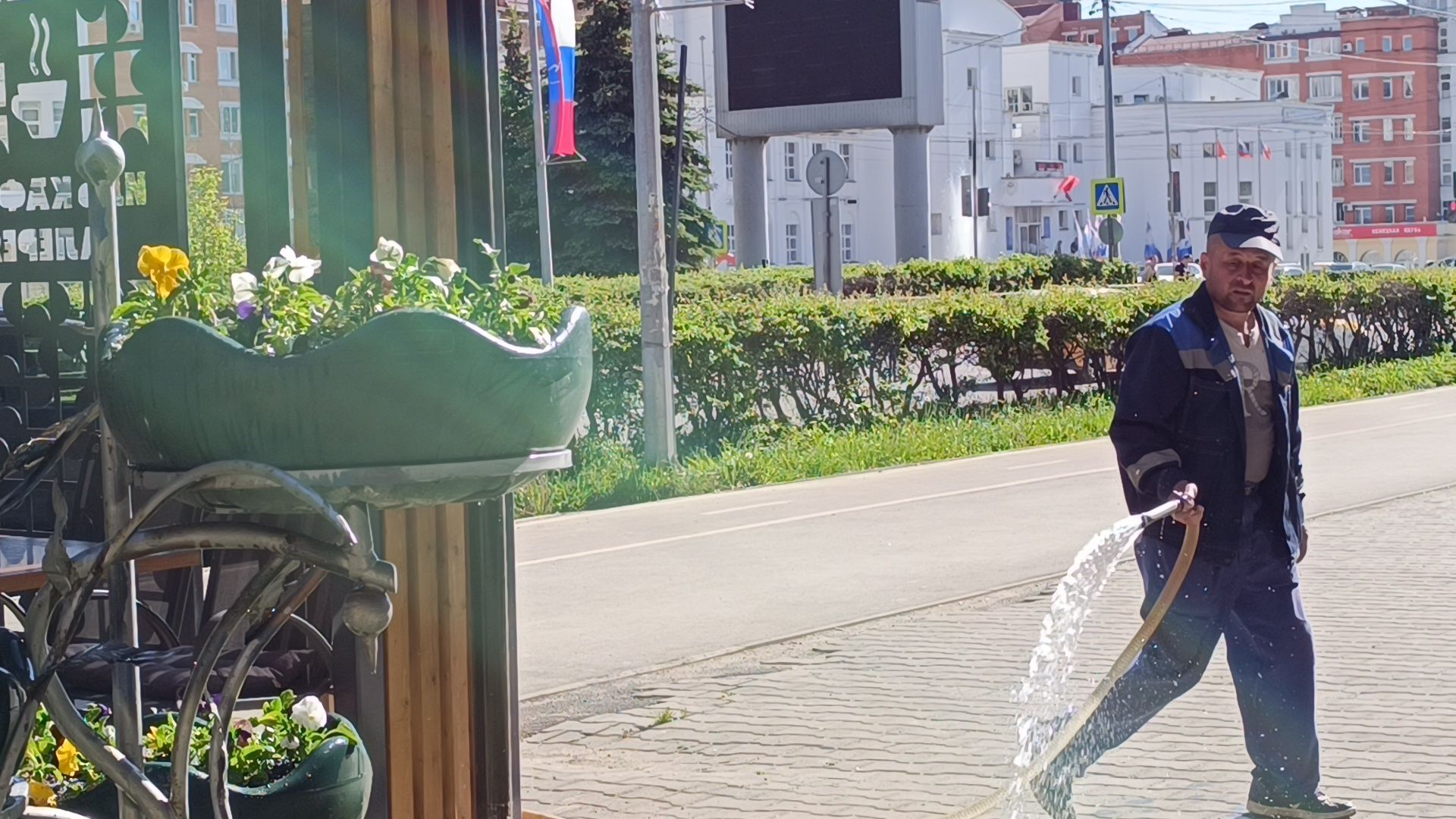 цветы, лобня, благоустройство,