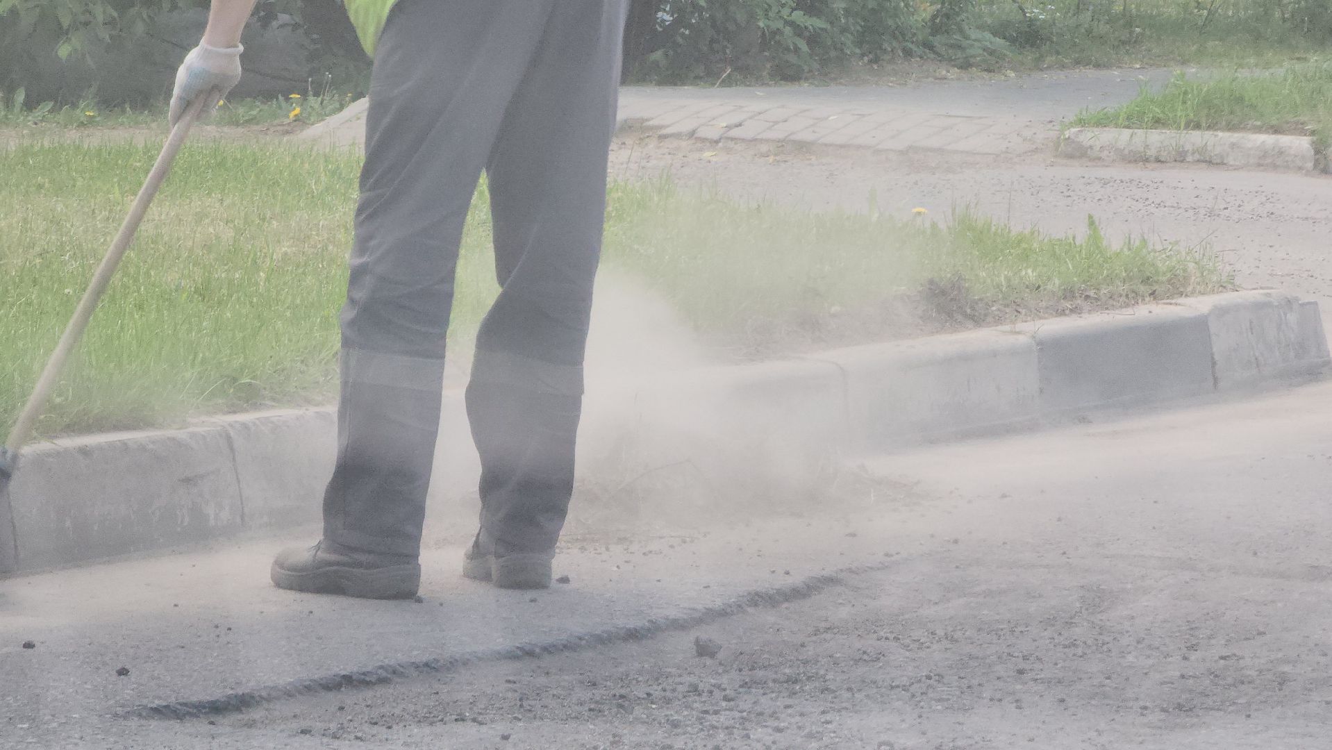 Дубна, жкх, Ручная уборка, Уборка города, Коммунальные службы,