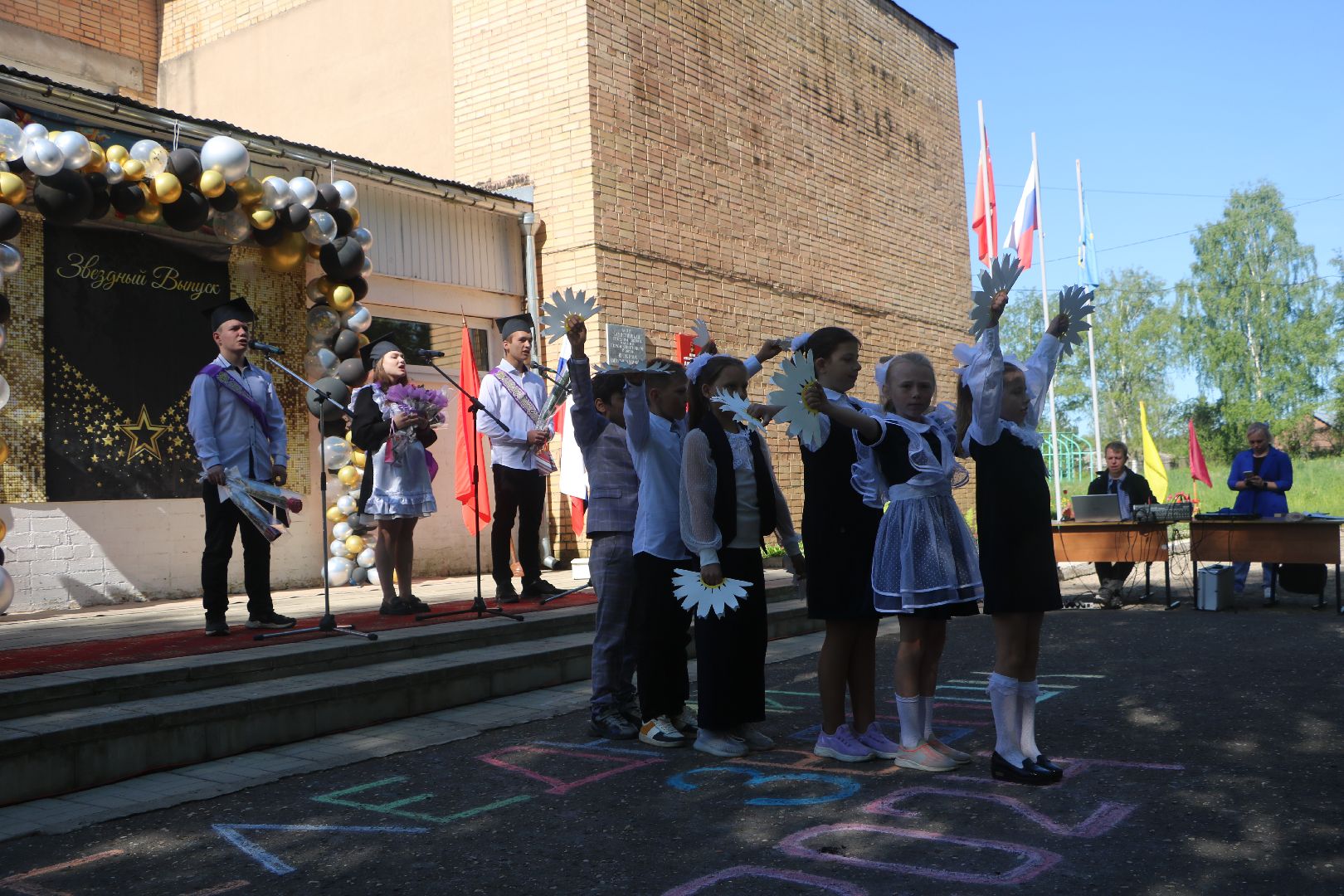 лотошино, микулино, микулинская гимназия, последний звонок, образование, школа,