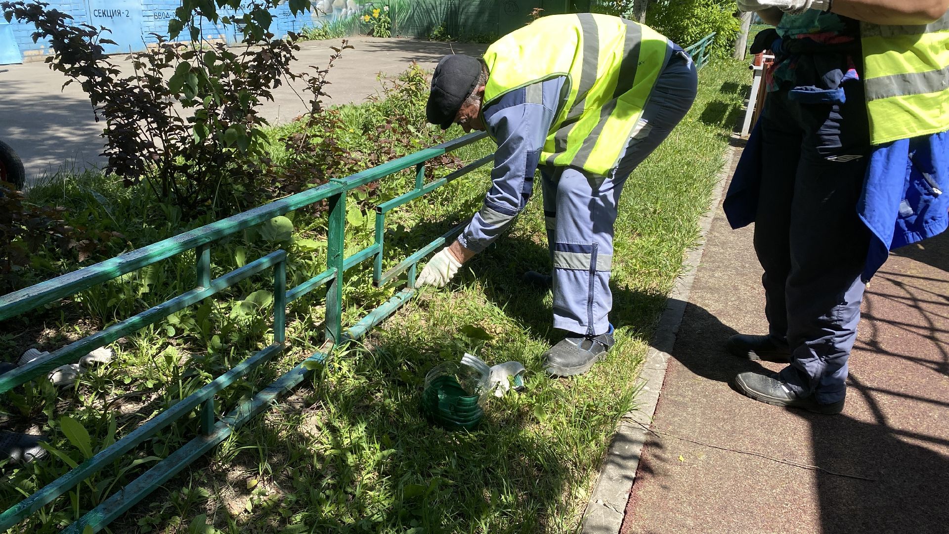 детские площадки, покраска детских площадок, мбу благоустройство, лго, инфраструктура,