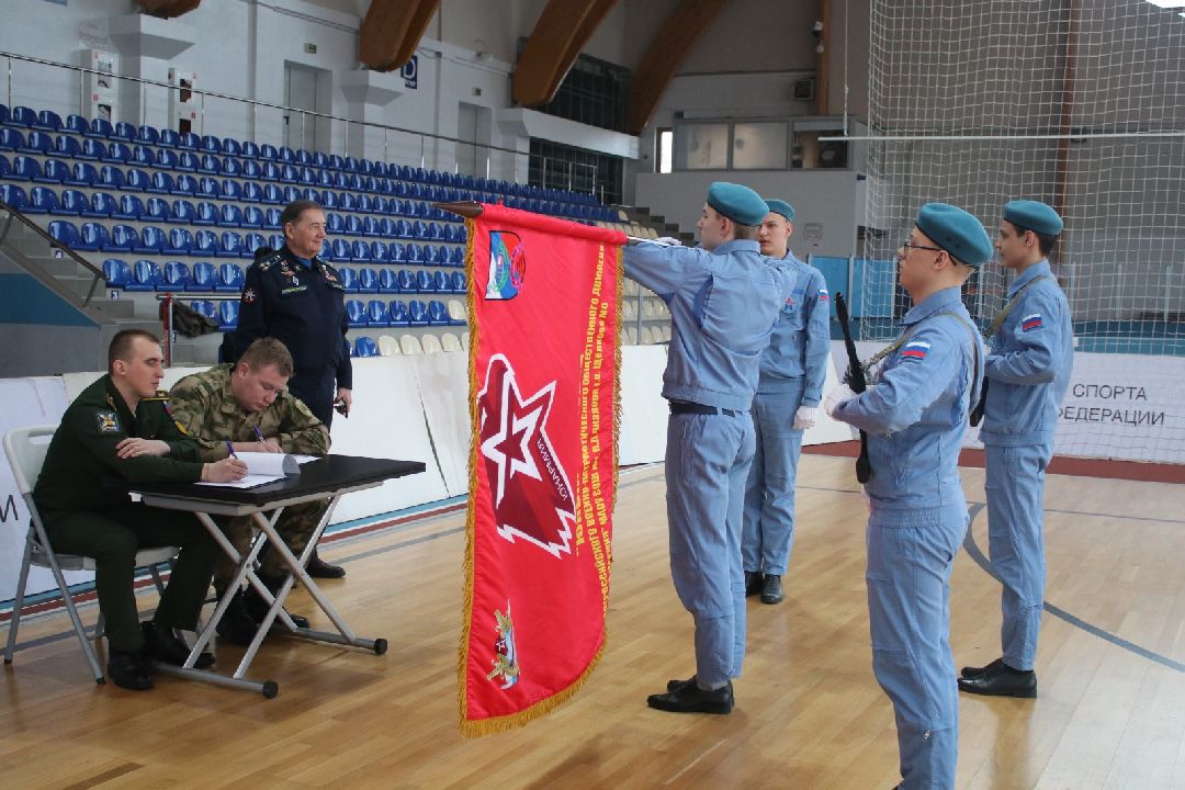 Спорт, соревнования, Щёлково, строевая подготовка, юнармейцы