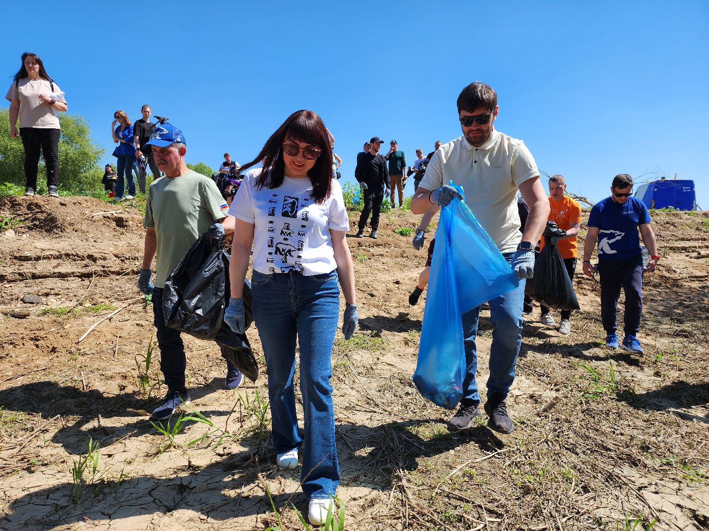 серпухов, подмосковье, река ока, уборка, экологическая акция,