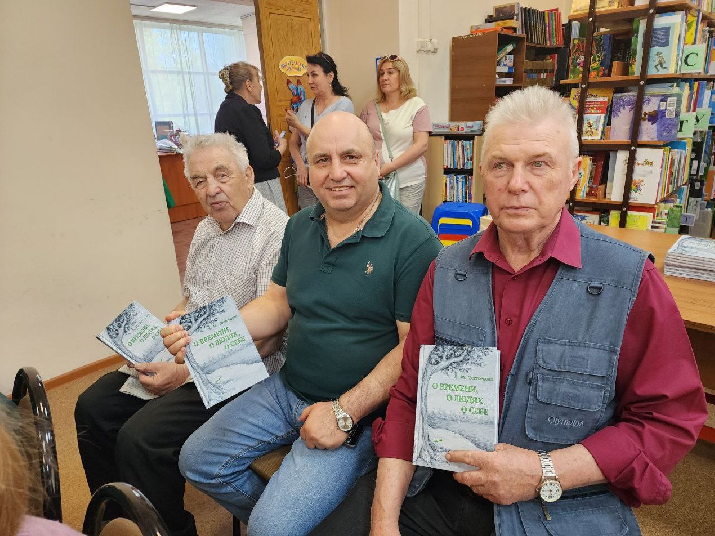 чехов, ветеран вов, книга, презентация книги, библиотека, литература,