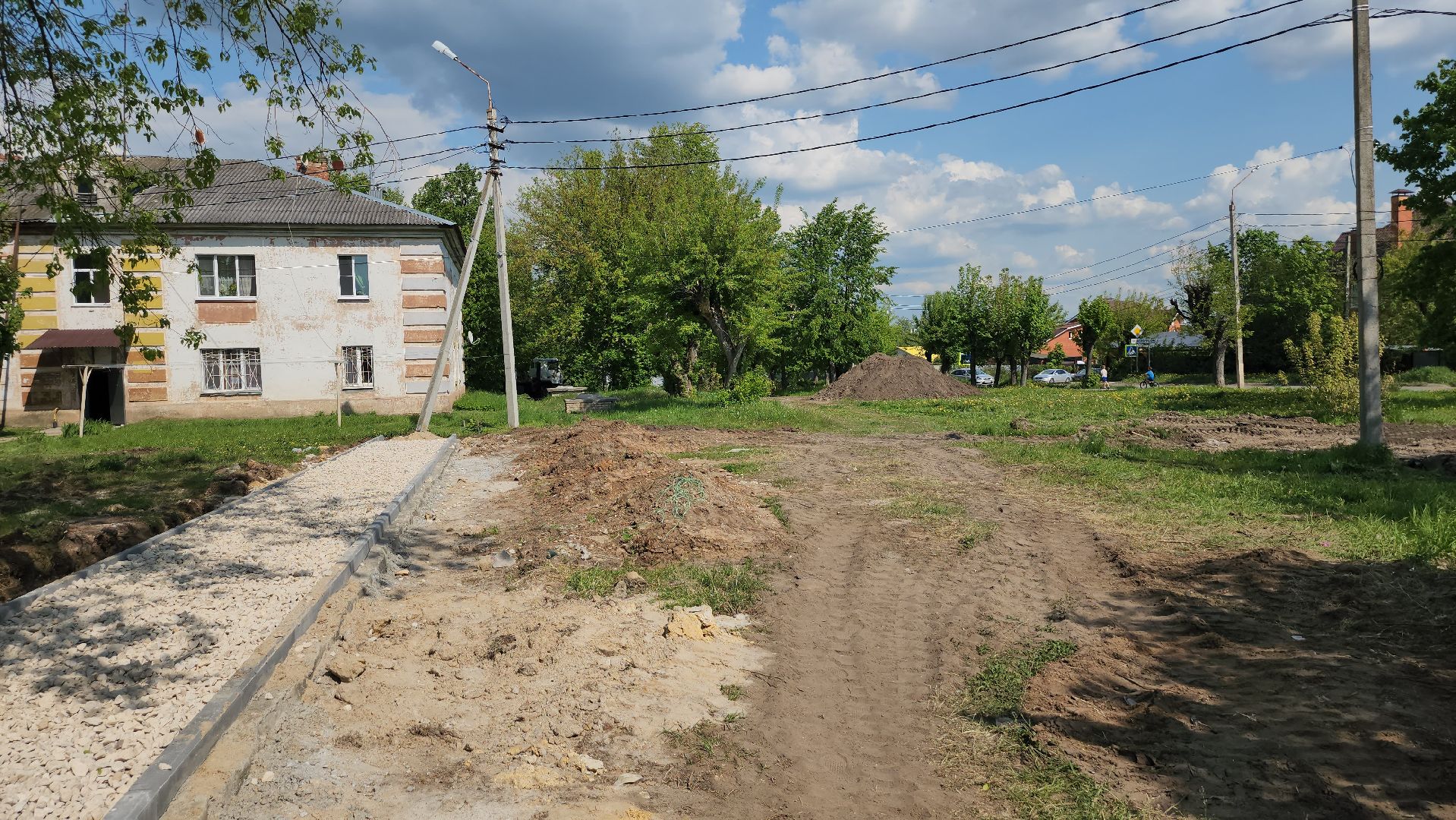 серпухов, благоуйстройство, микрорайон бумажной фабрики, улица дальняя, детская площадка,