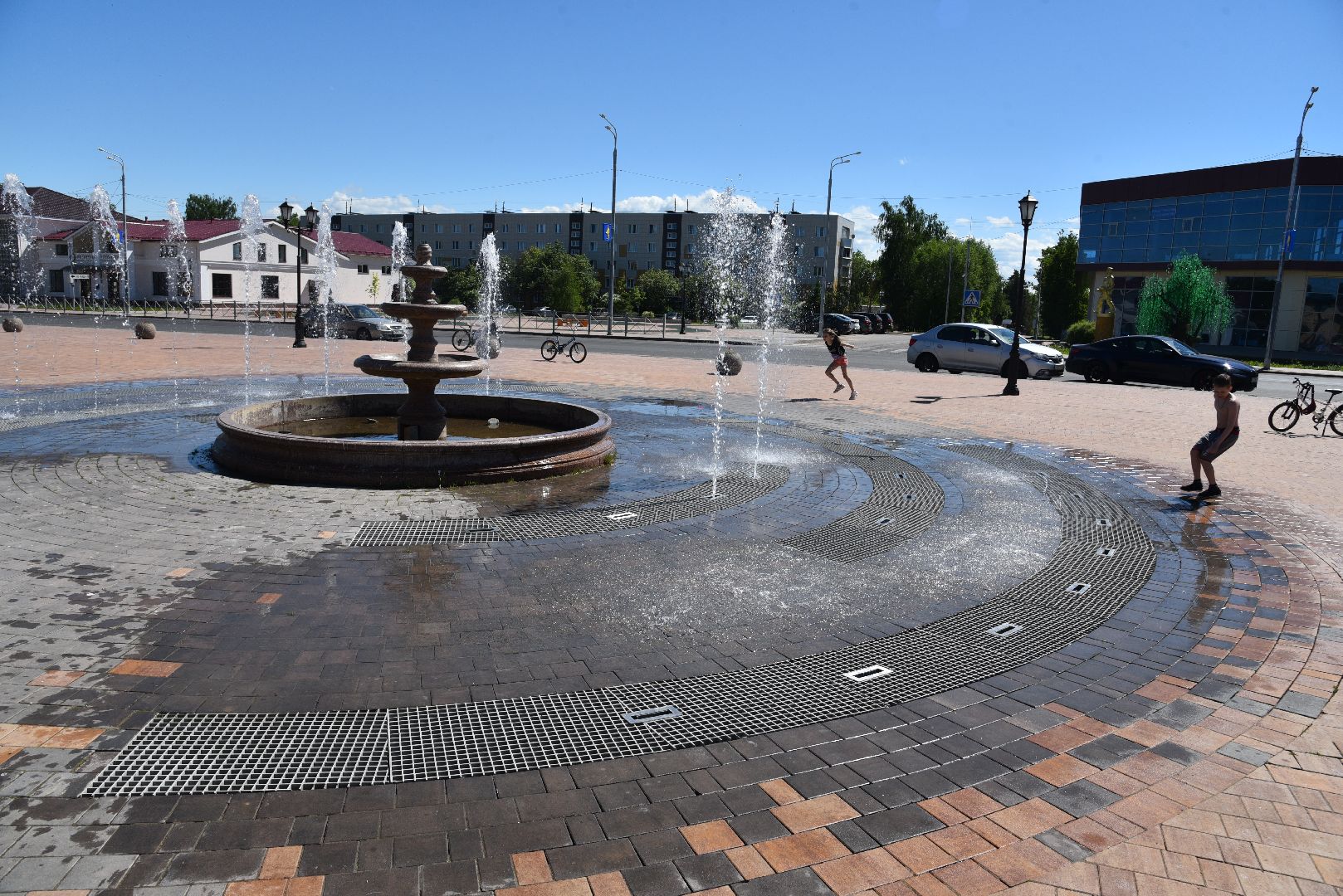 лотошино, фонтан, благоустройство,