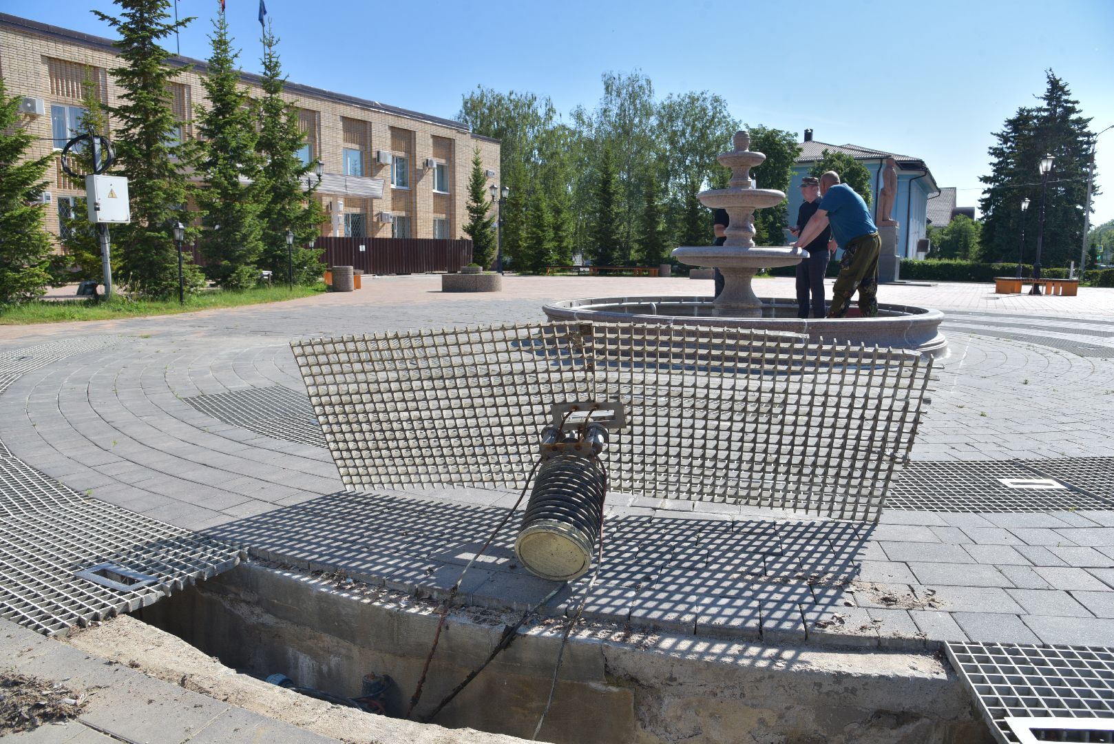 лотошино, фонтан, благоустройство,