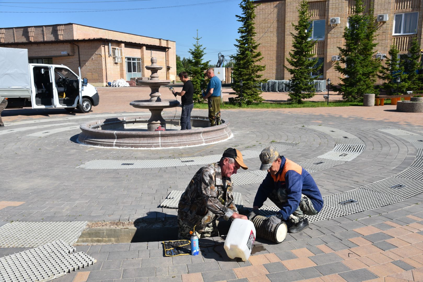лотошино, фонтан, благоустройство,