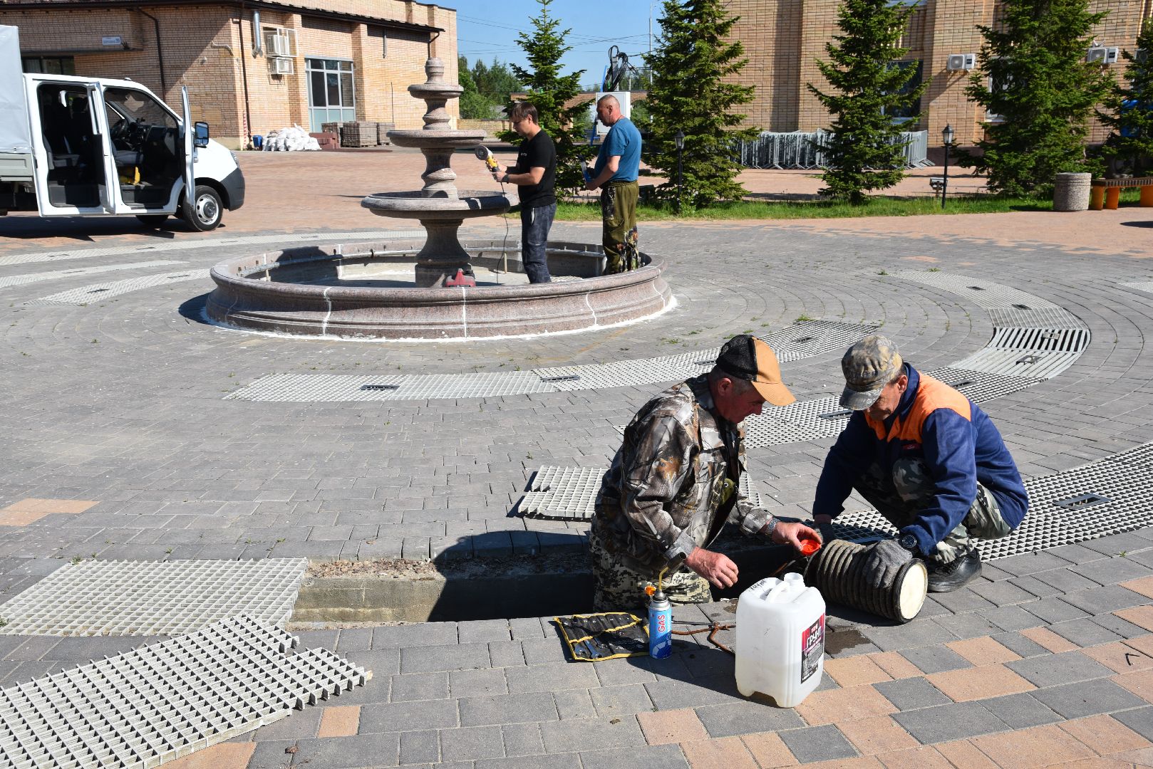 лотошино, фонтан, благоустройство,