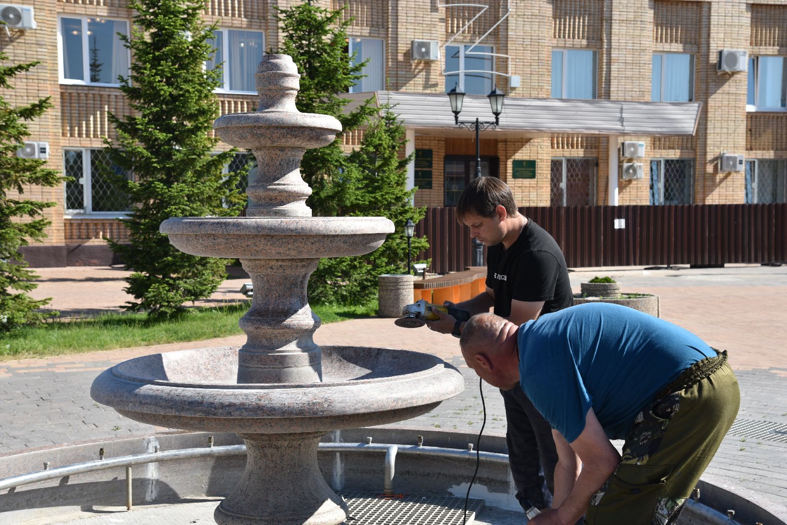 лотошино, фонтан, благоустройство,