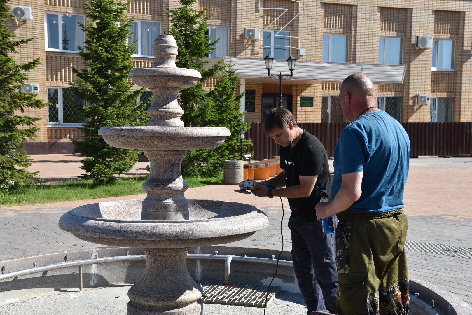 лотошино, фонтан, благоустройство,